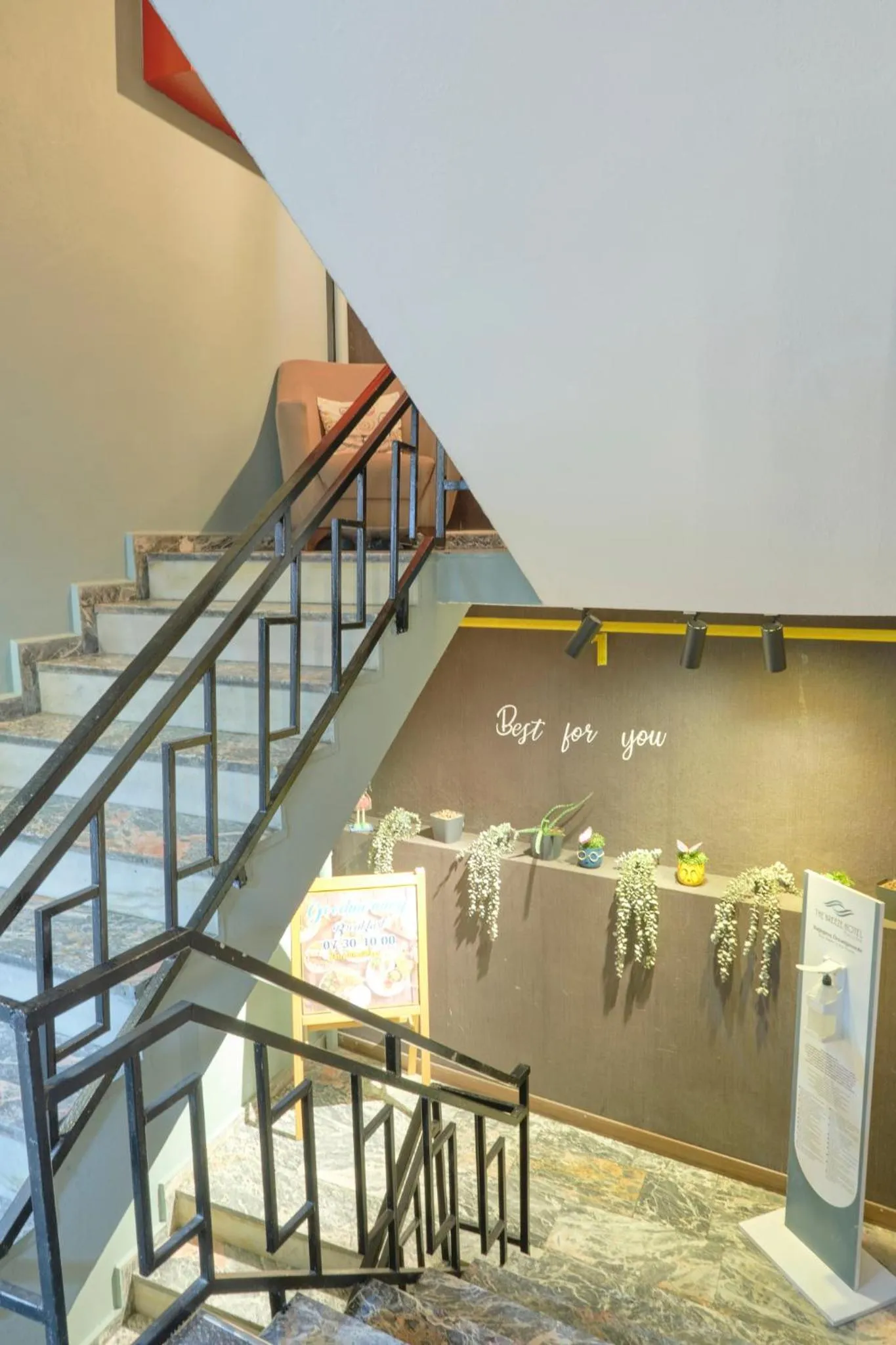 Property building in The Breeze Hotel