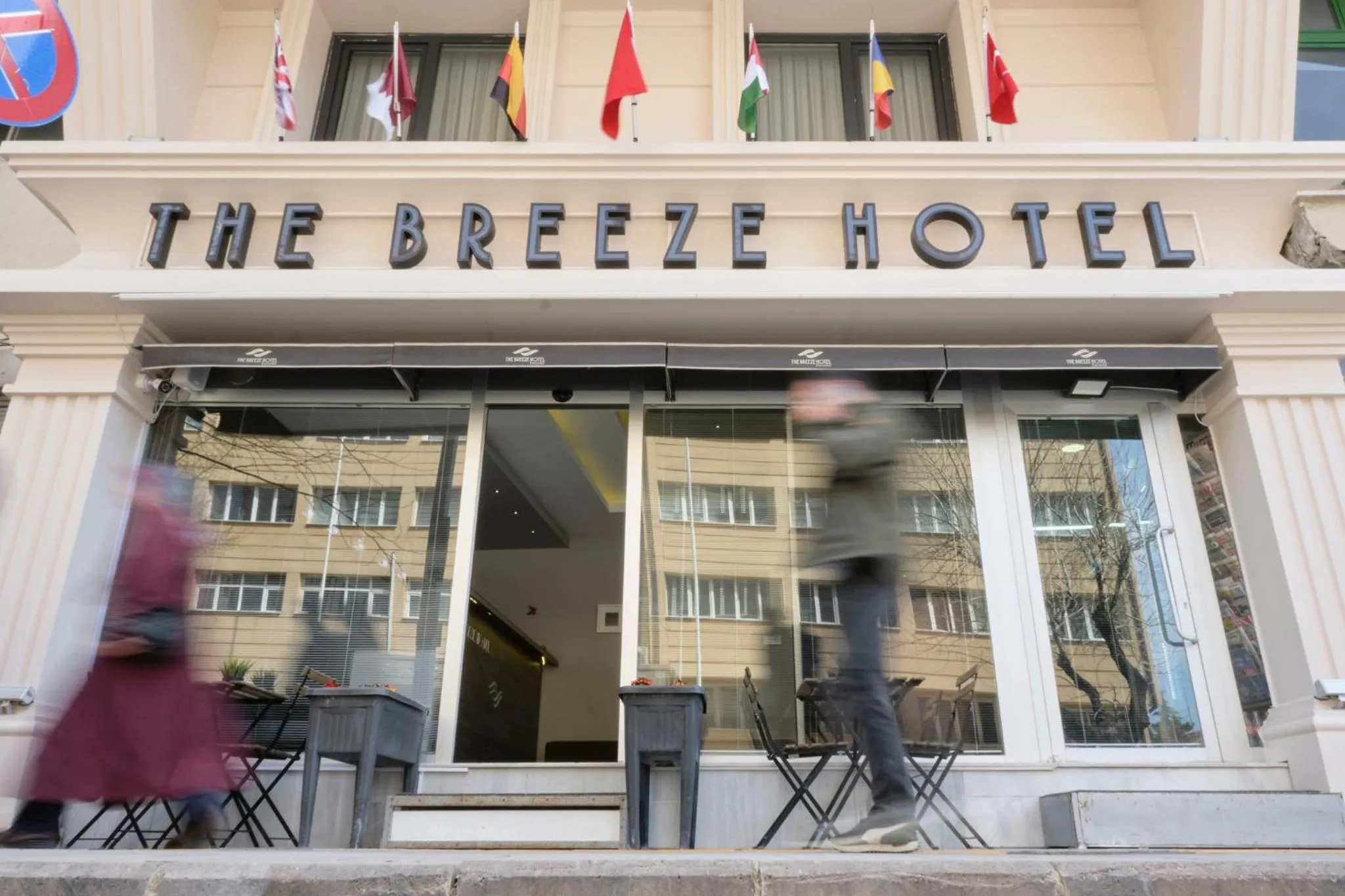 Property building in The Breeze Hotel