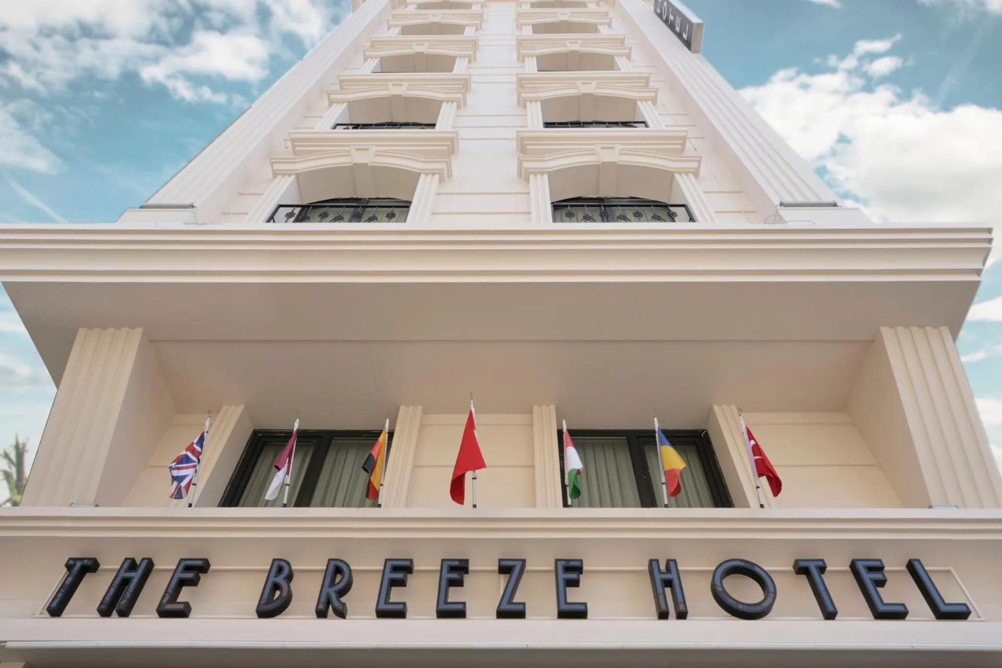 Property building in The Breeze Hotel