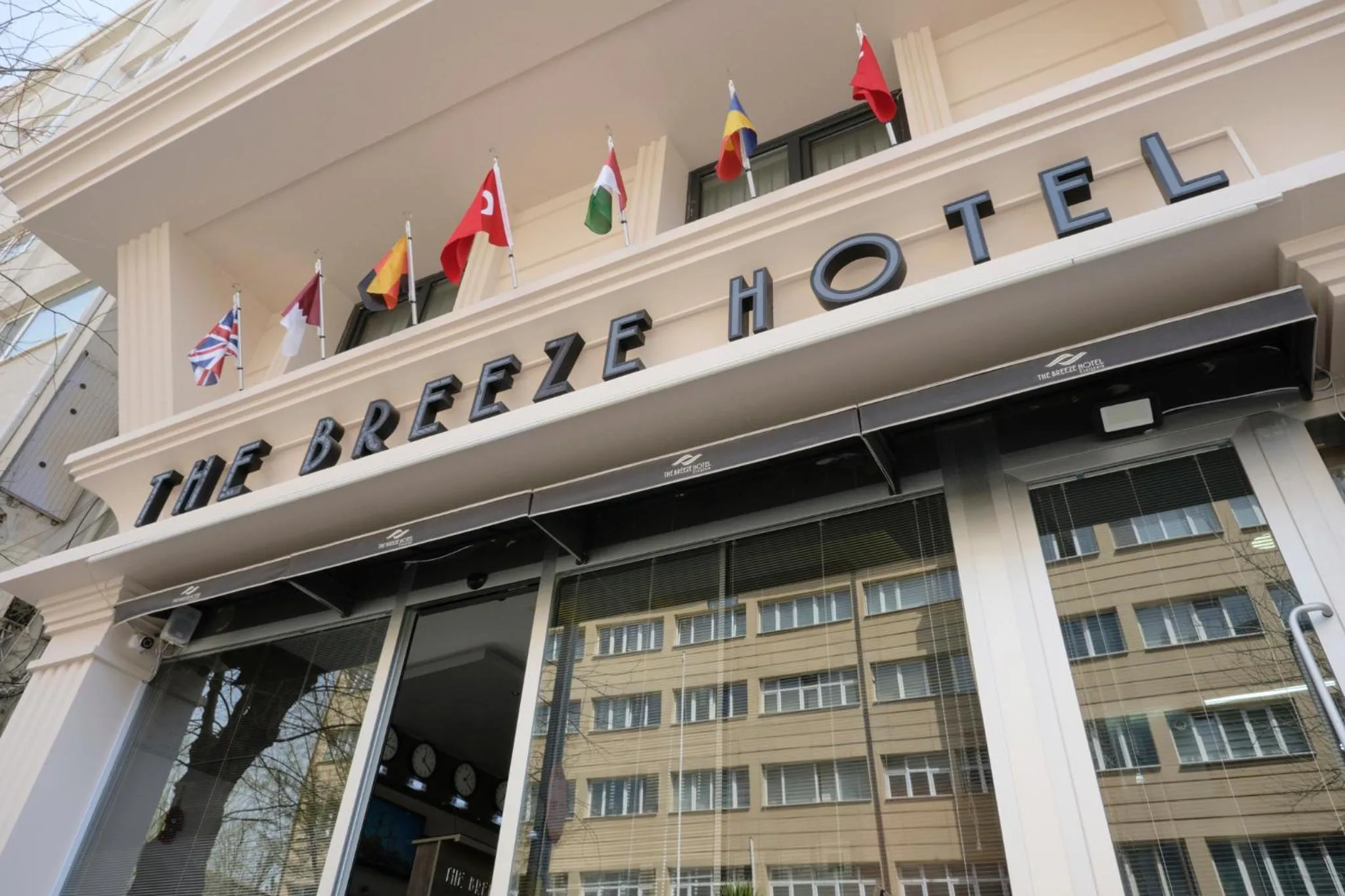 Property building in The Breeze Hotel