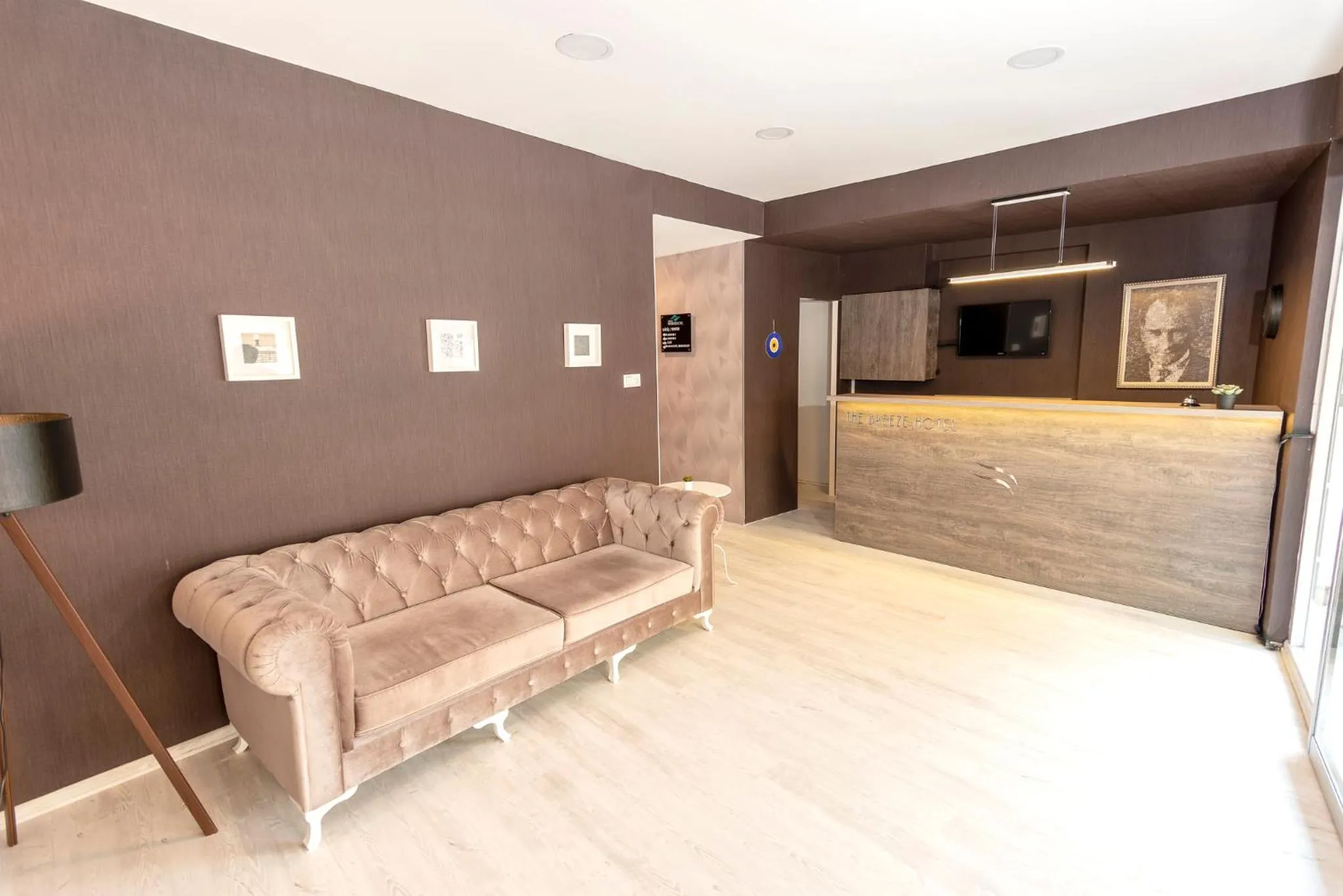 Lobby or reception in The Breeze Hotel