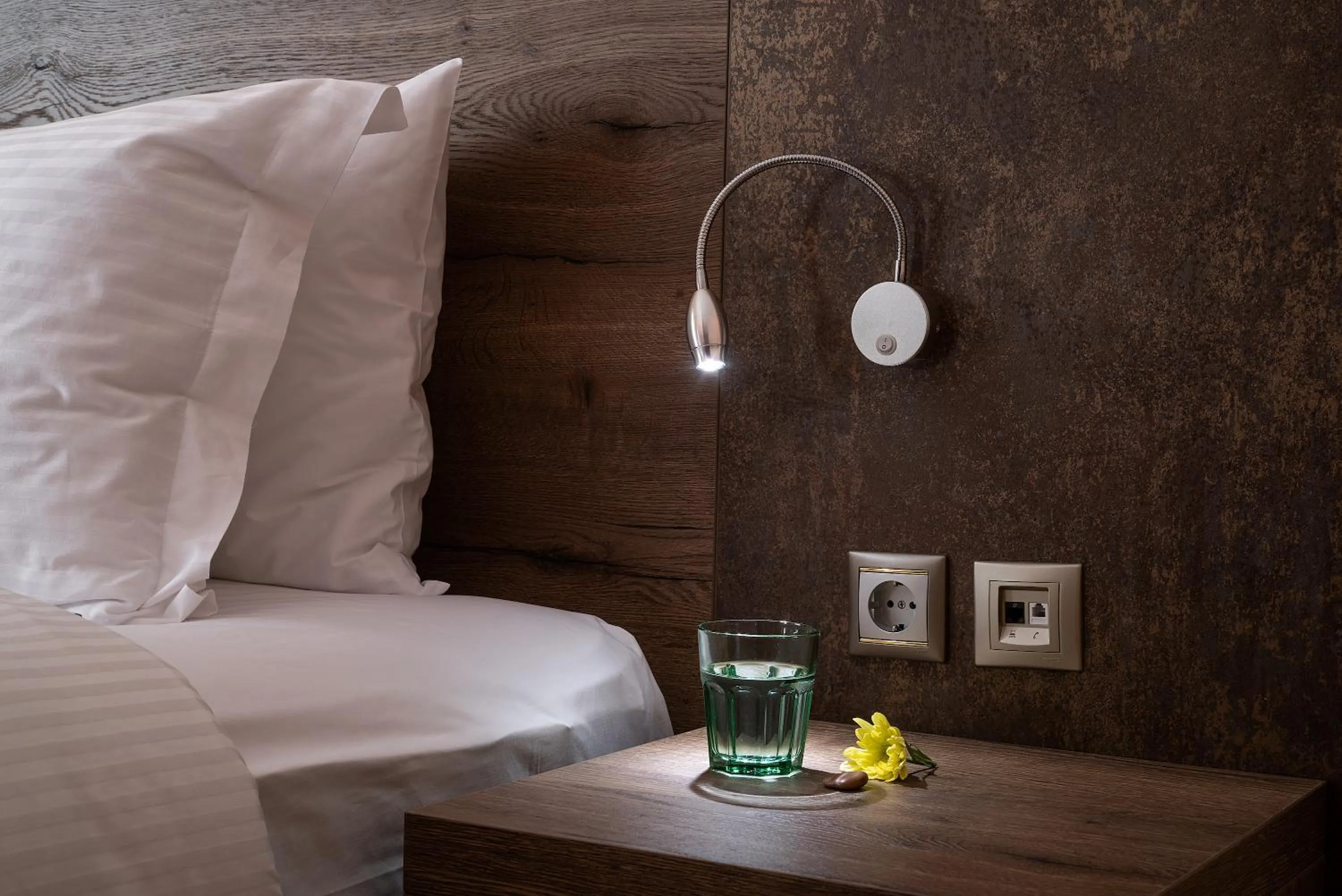 Bed in Cyrenia Guesthouse