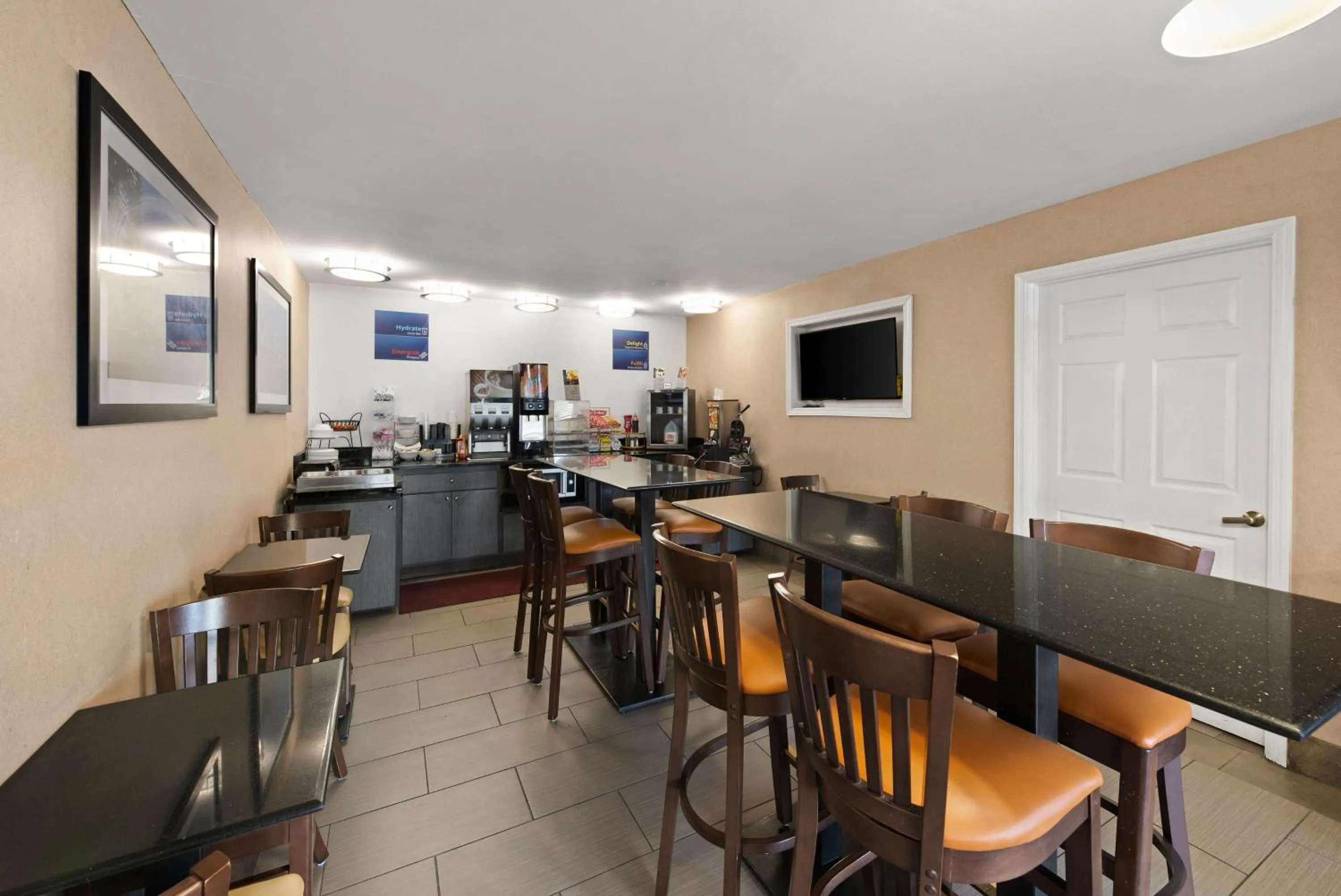 Breakfast in Best Western Executive Inn