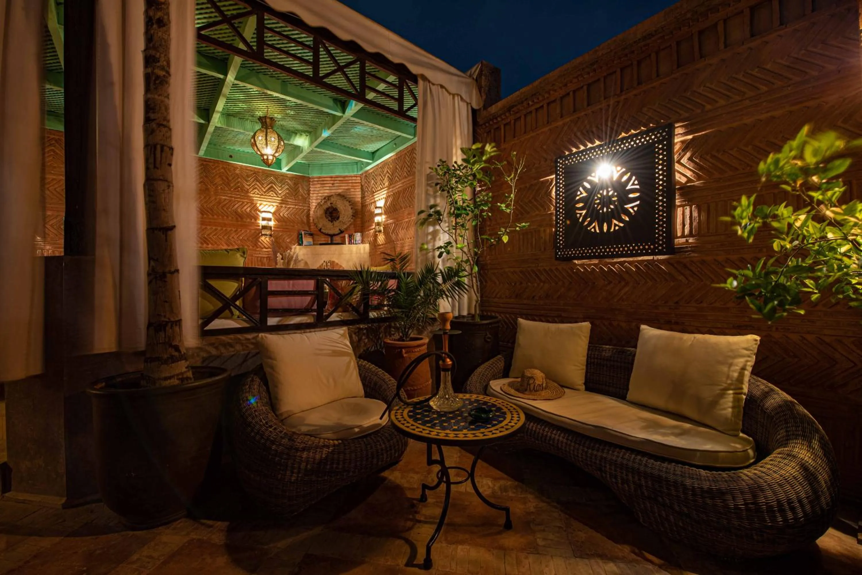 Balcony/Terrace in Riad Livia Marrakech - Adults Only