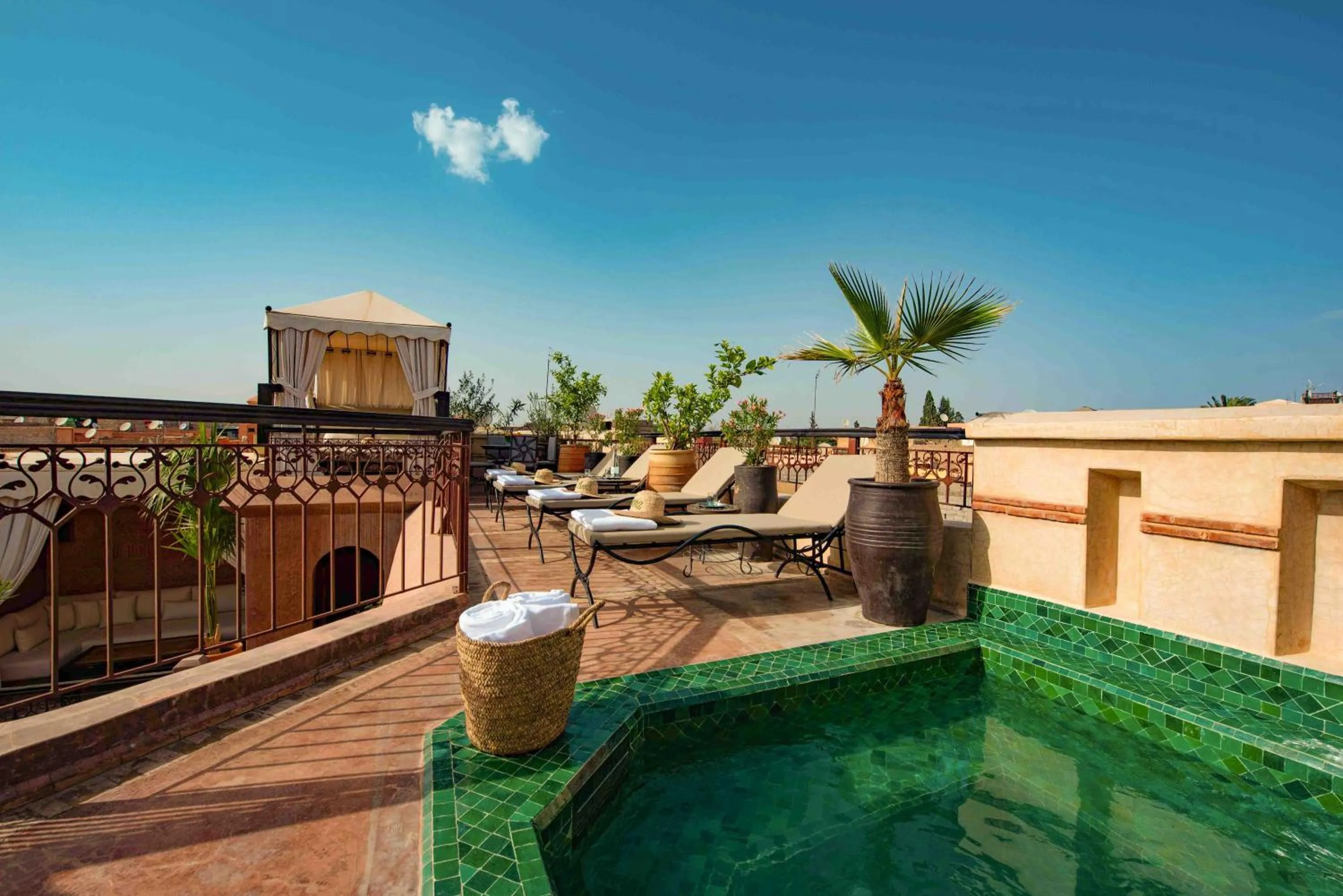 Swimming pool in Riad Livia Marrakech - Adults Only