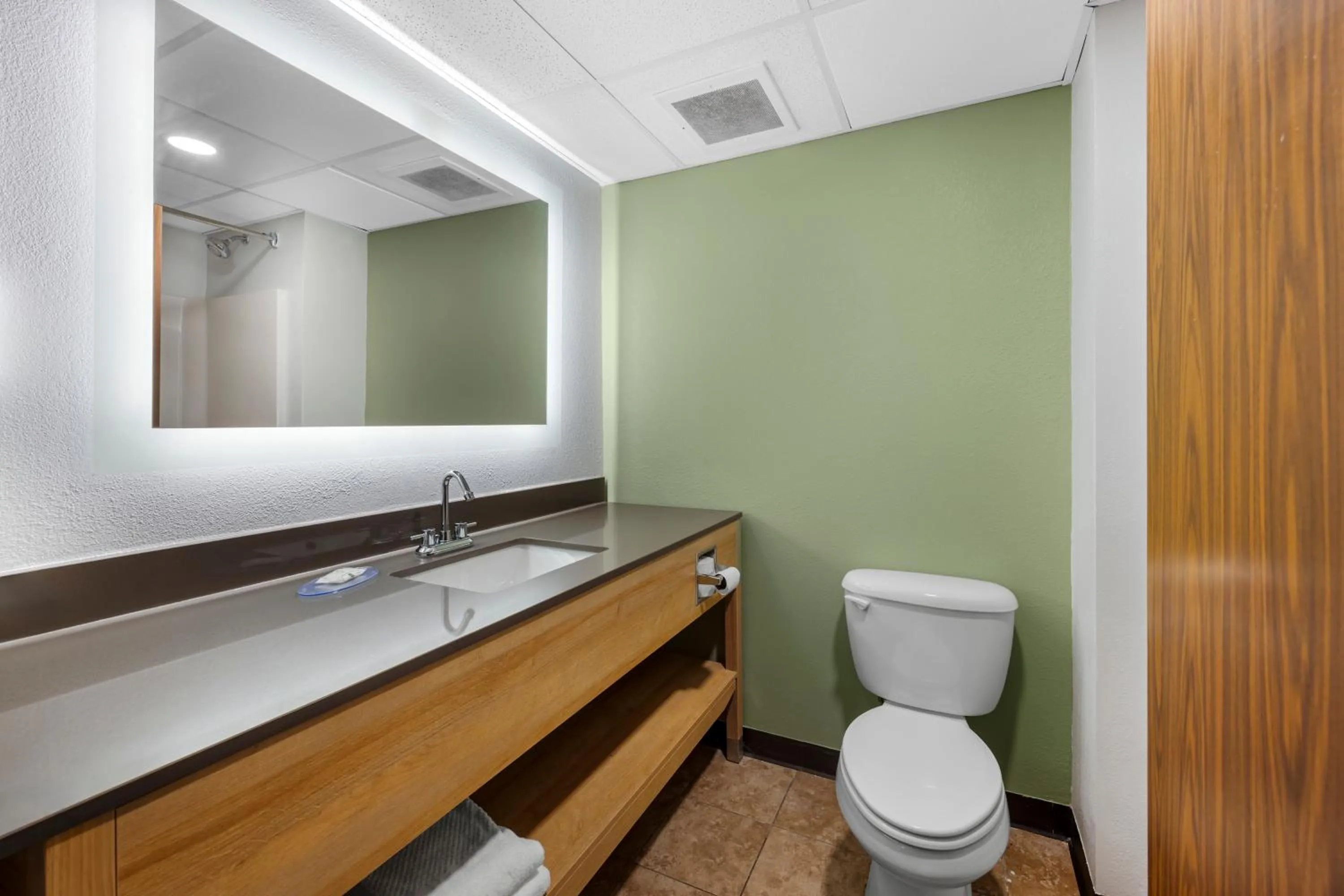 Toilet in Quality Inn & Suites Monterey I-40