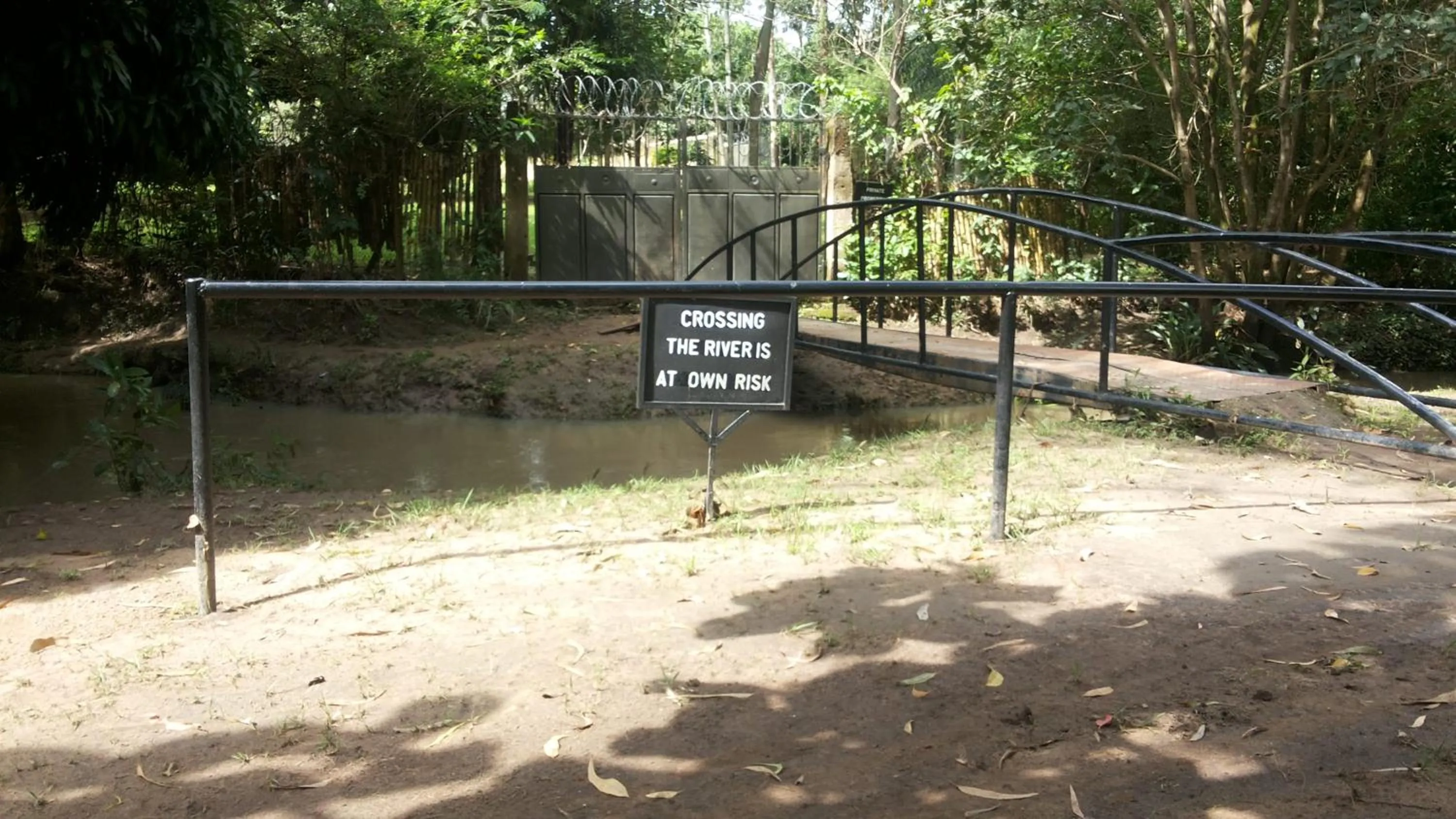 River view in White Castle Hotel Arua