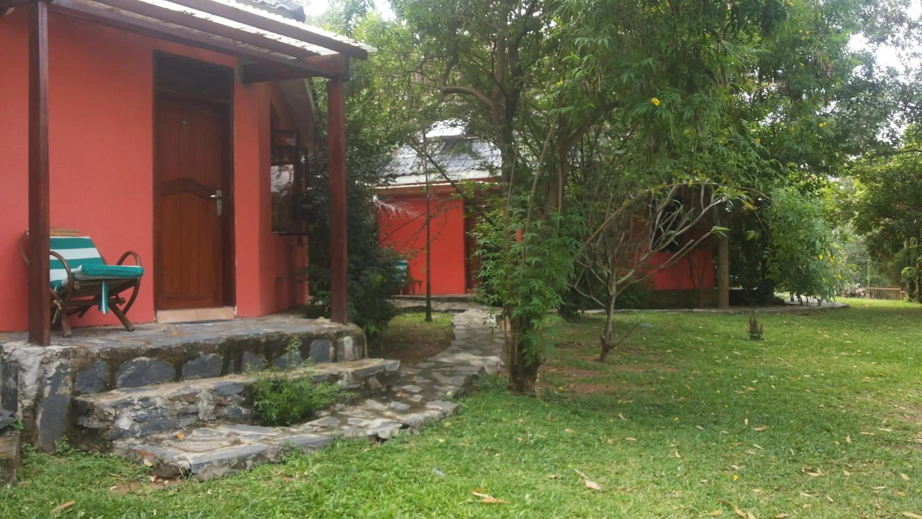 Patio in White Castle Hotel Arua