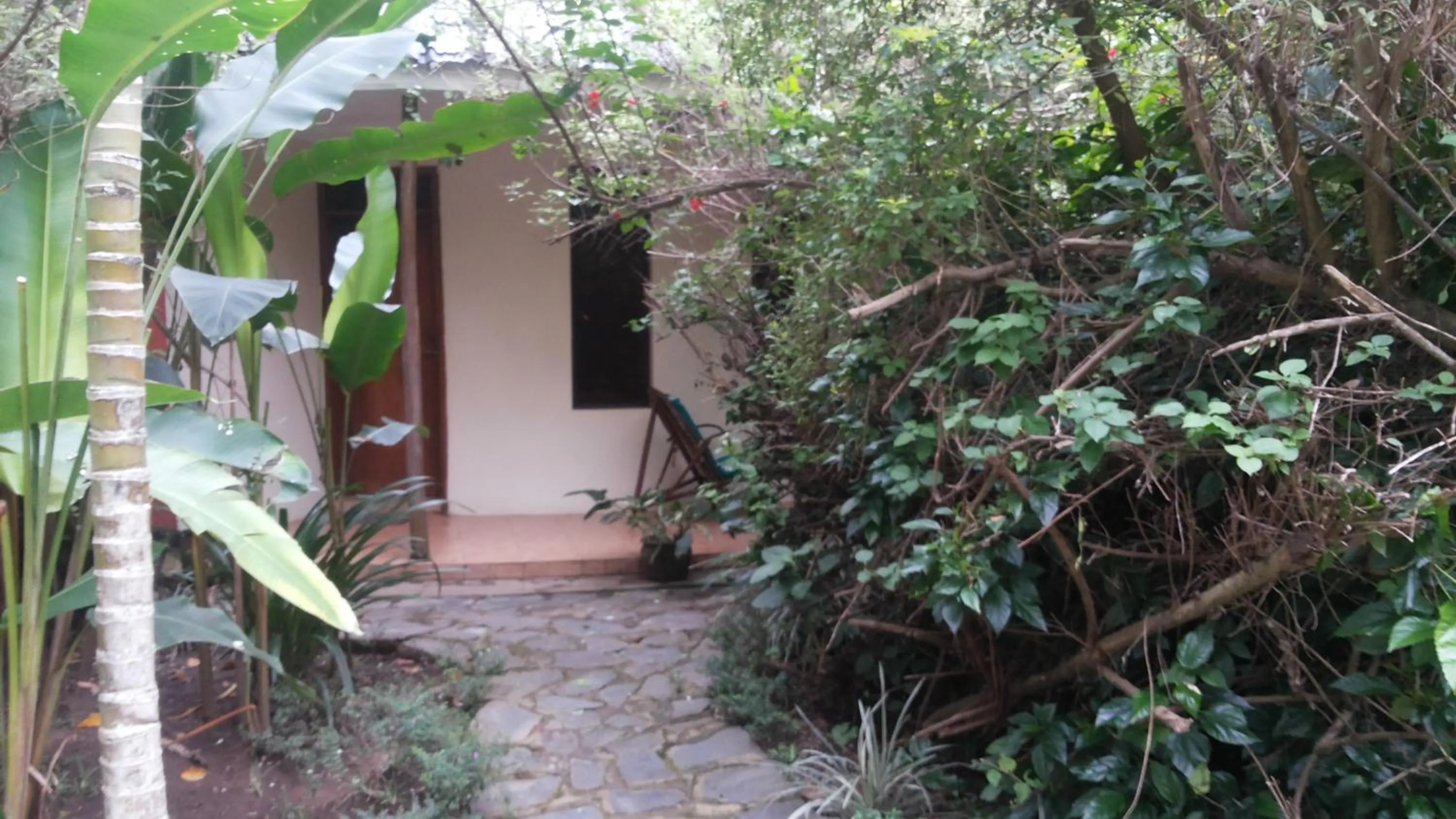 Patio in White Castle Hotel Arua