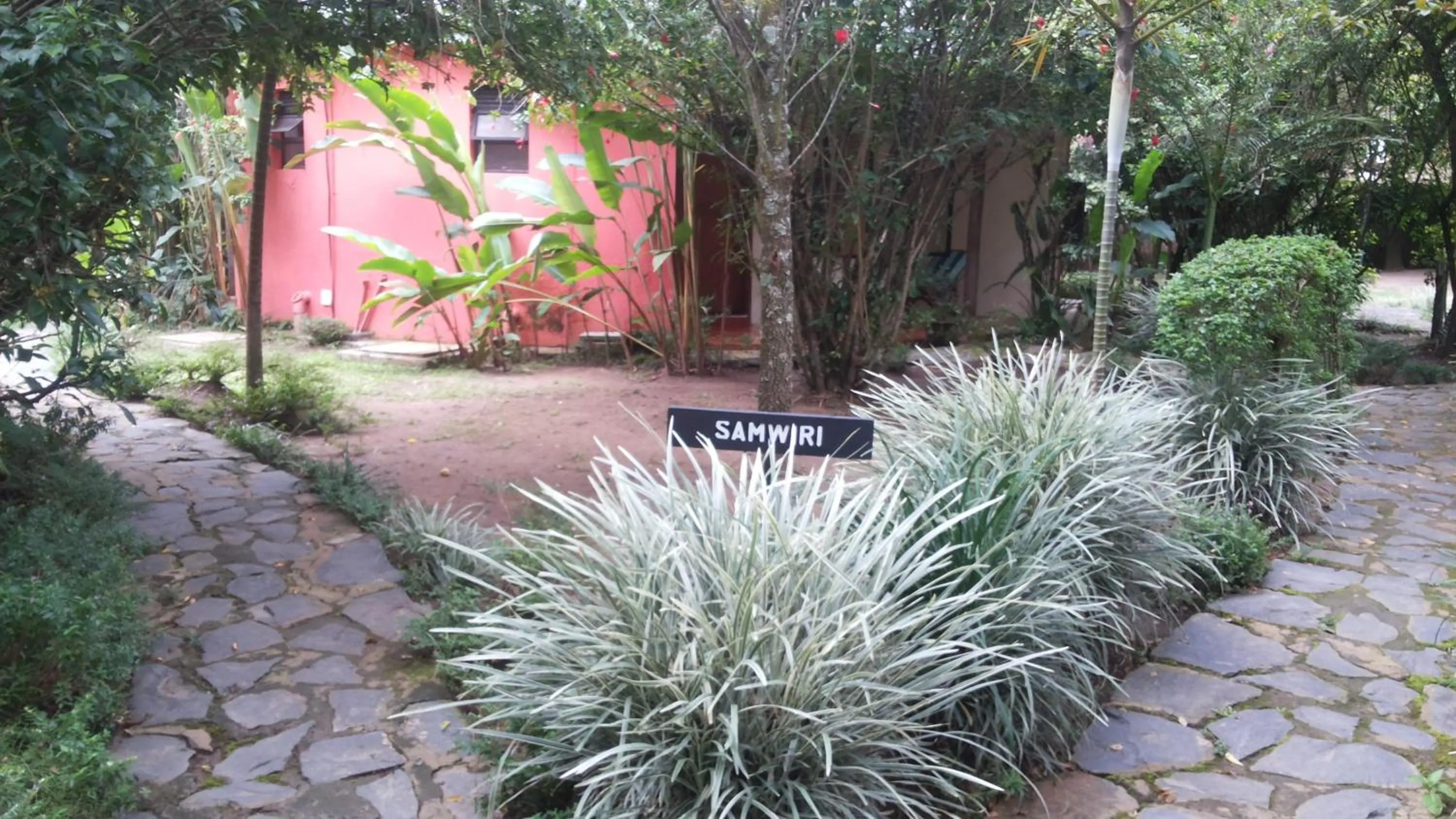 Patio in White Castle Hotel Arua