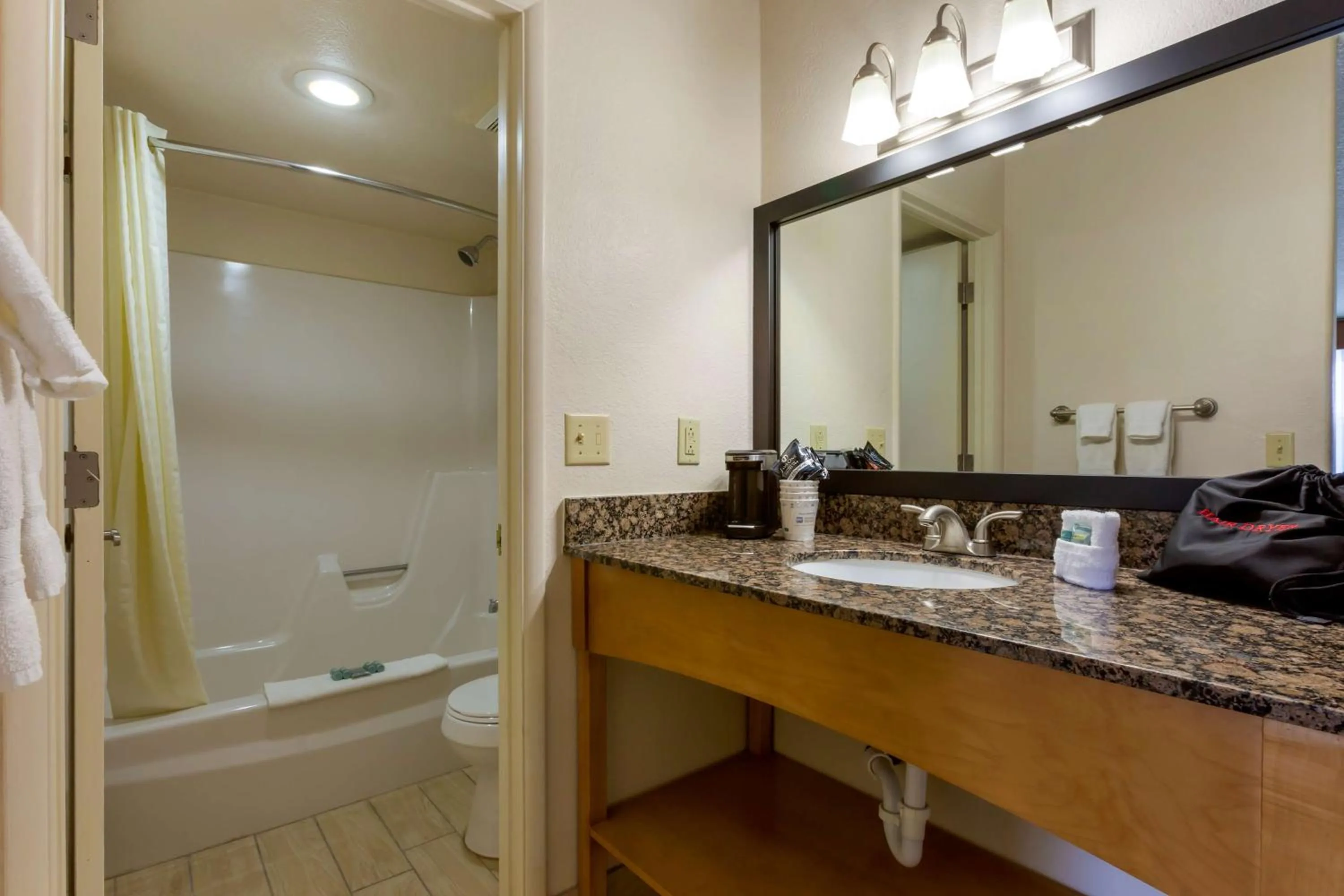 Bathroom in Best Western Paint Pony Lodge