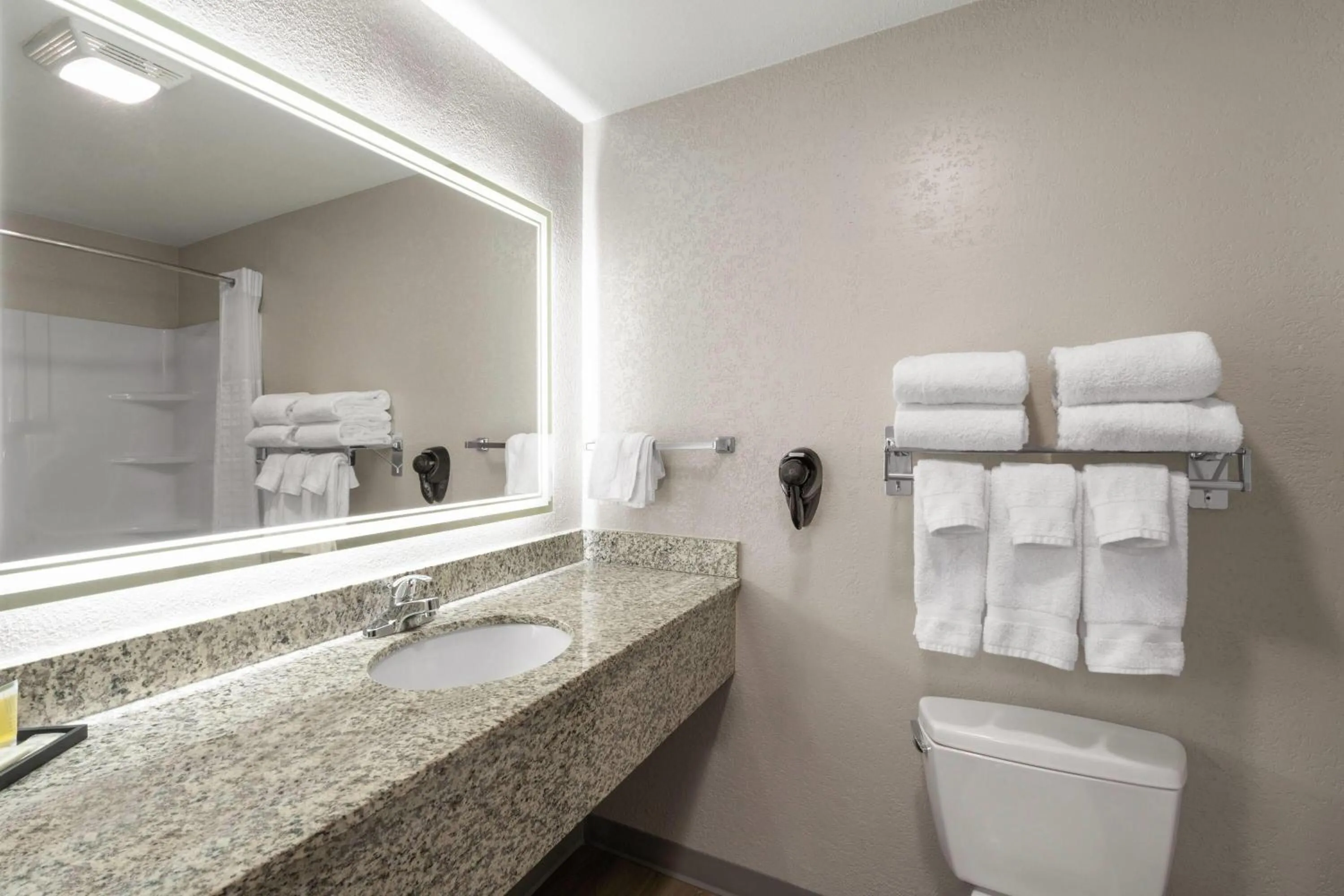 Bathroom in Days Inn by Wyndham Coffeyville, Kansas