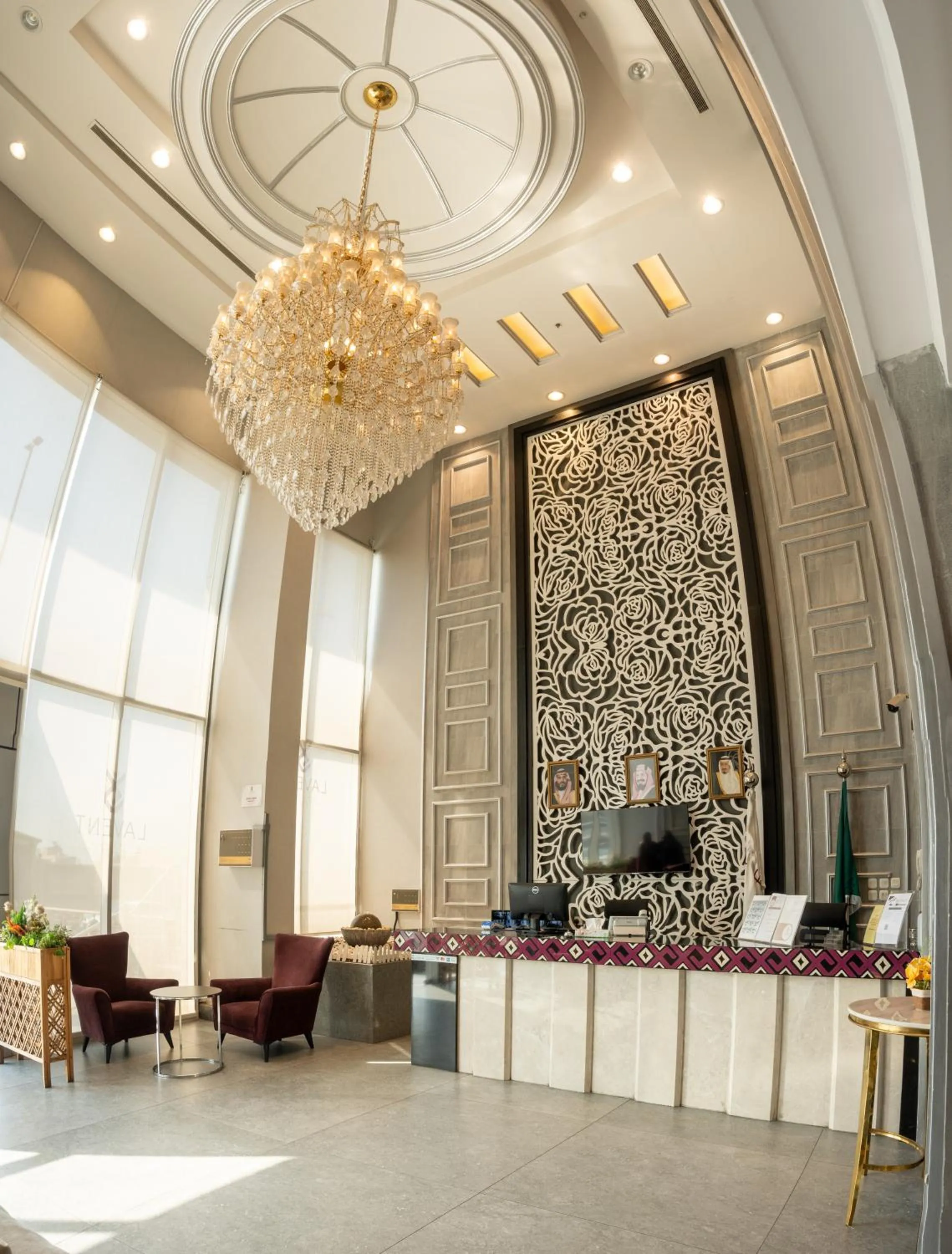 Communal lounge/ TV room in لافنت بارك للشقق المخدومة - إقتصادي