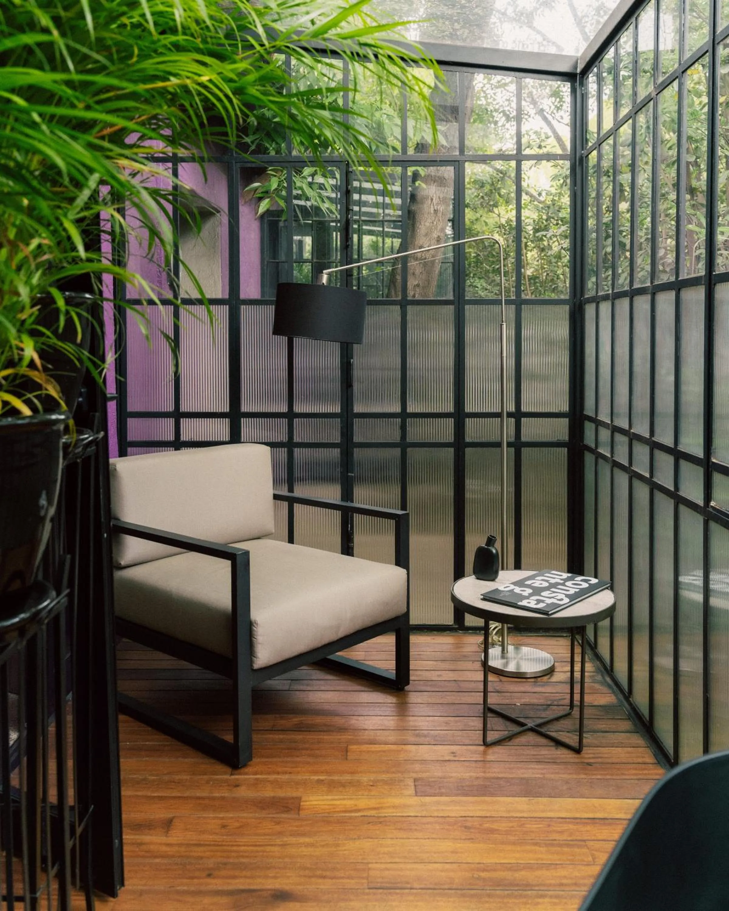 Seating area in Morada la Noria