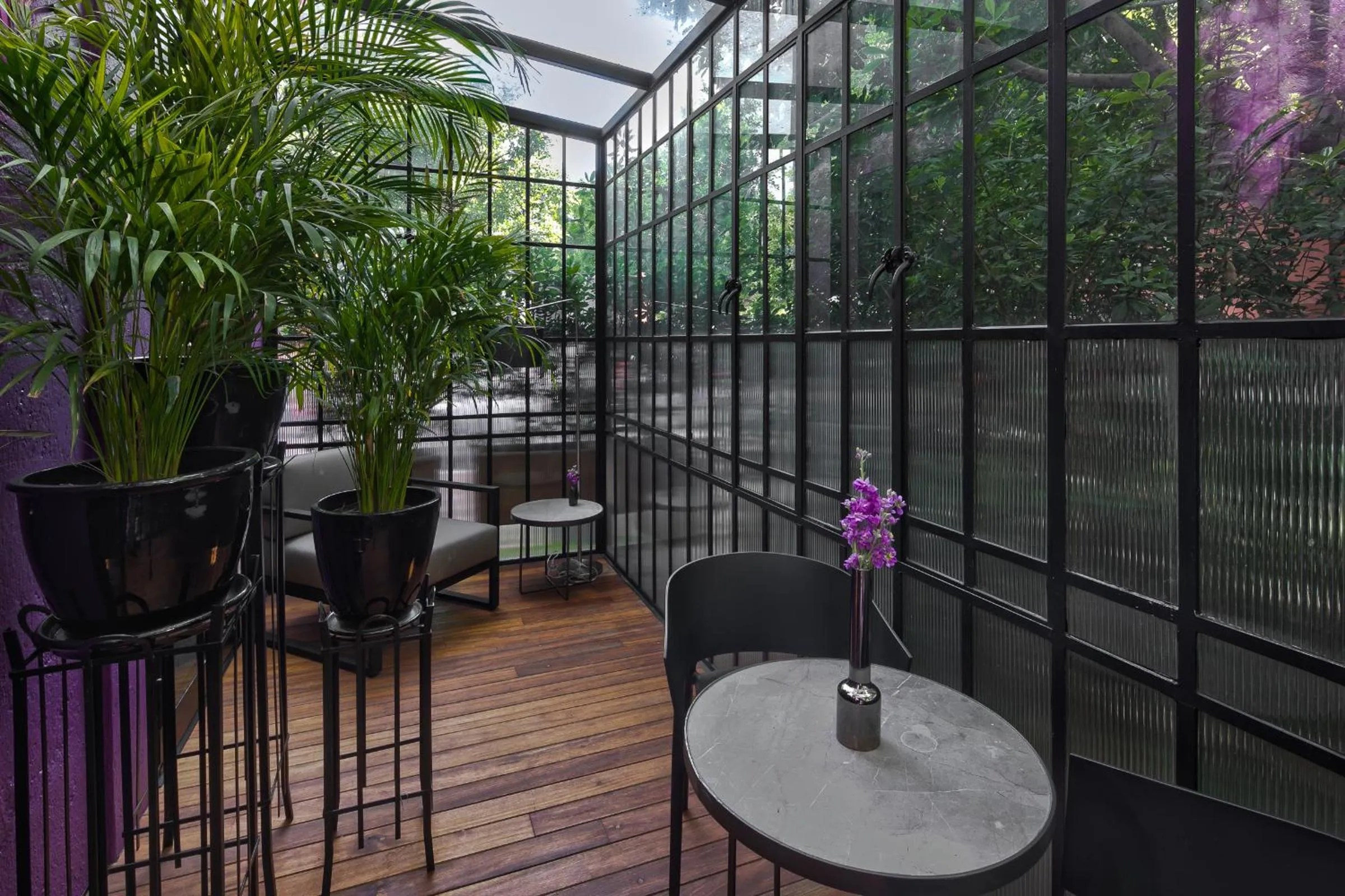 Seating area in Morada la Noria