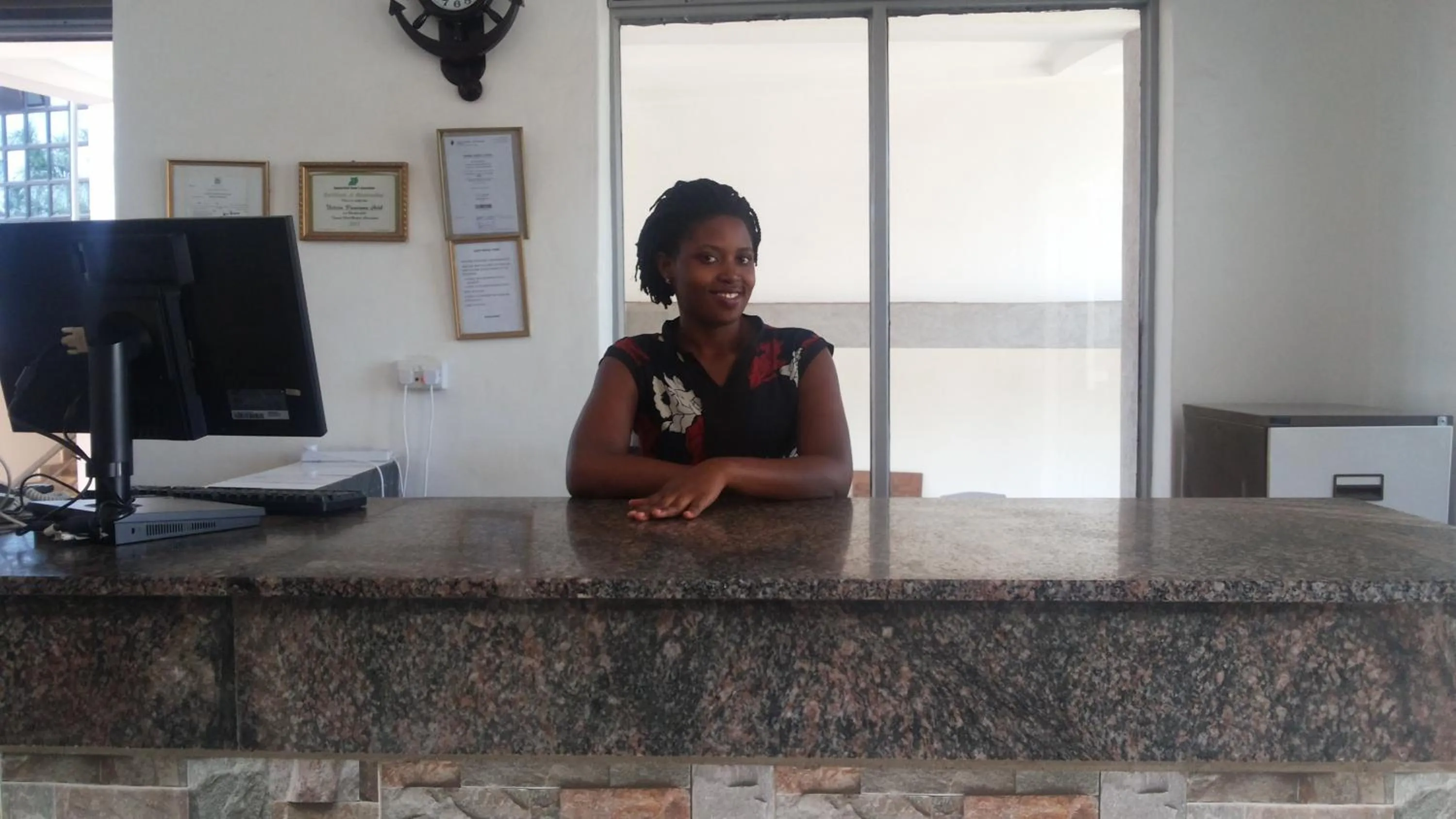 Staff in Victoria Panorama Hotel