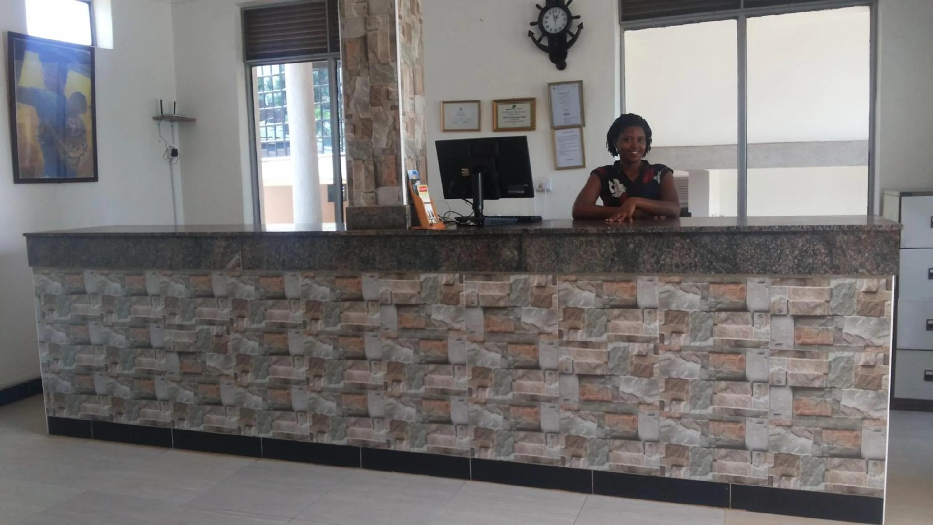 Lobby or reception in Victoria Panorama Hotel