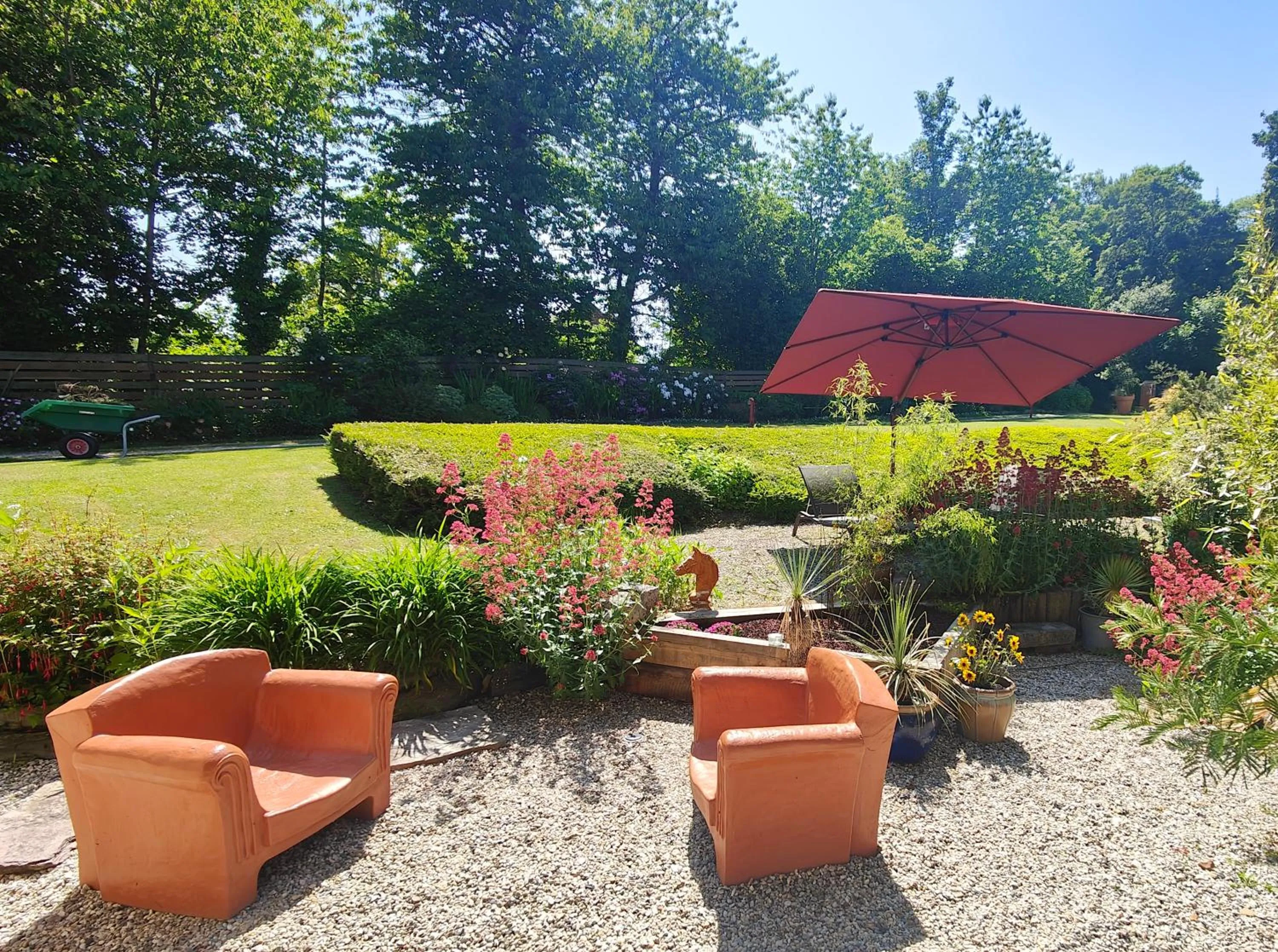 Patio in L'Herbe aux Vaches