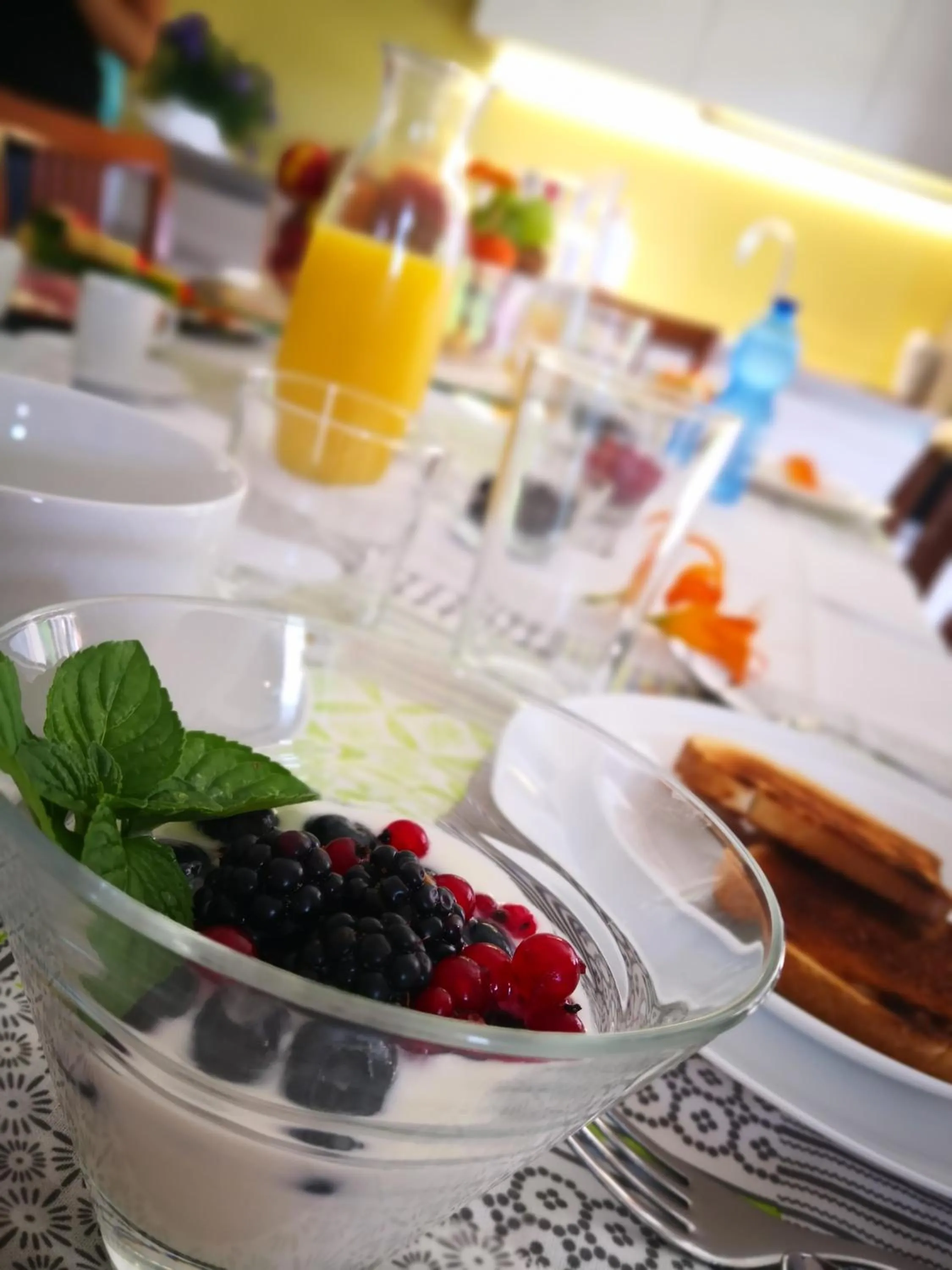 Food in B&B Esmeralda