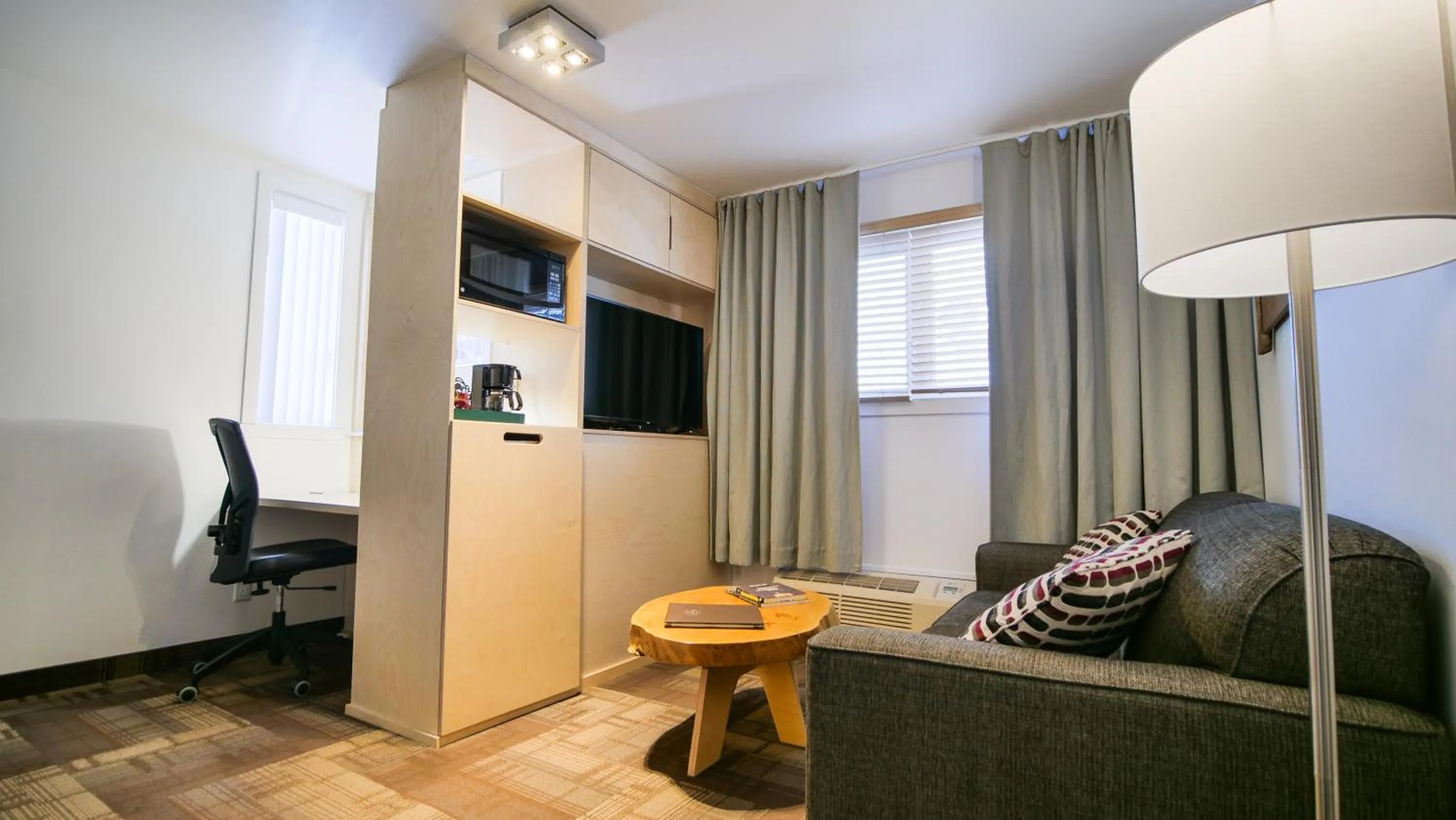 Seating area in Manoir Belle Plage