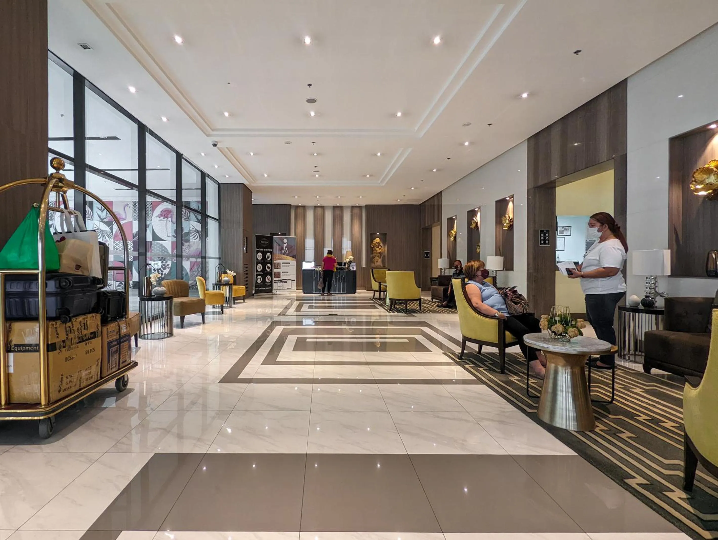 Lobby or reception in Studio Condo NAIA Airport Terminal 3 Newport City Casino