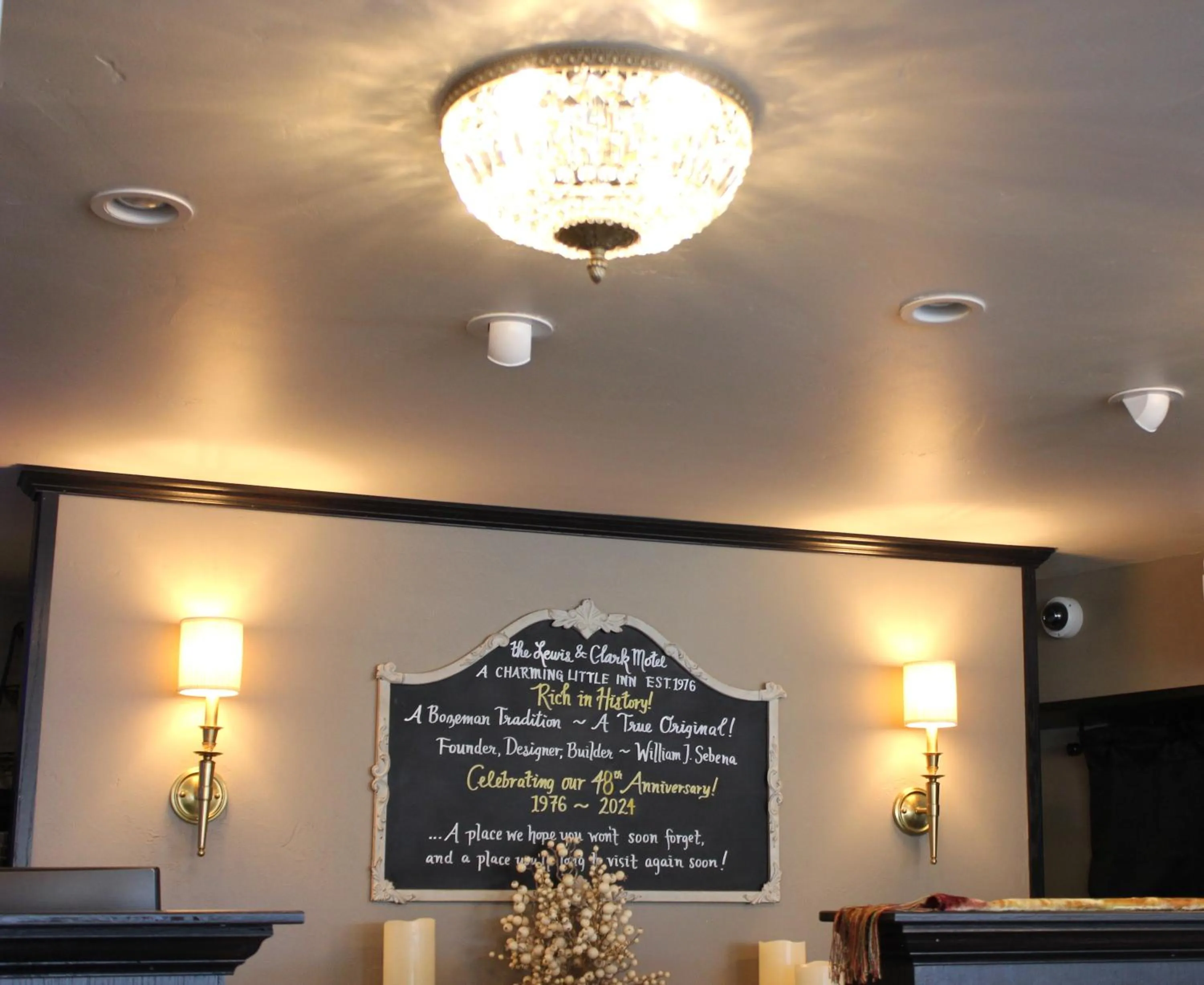 Lobby or reception in Lewis & Clark Motel - Bozeman