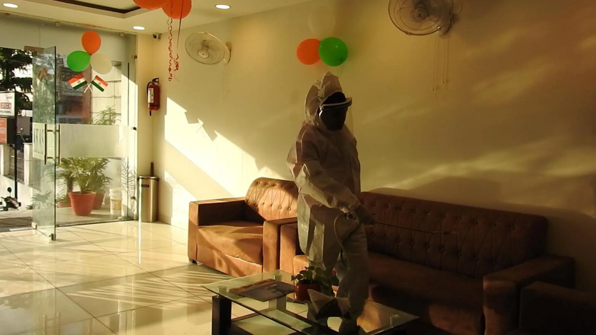 Lobby or reception in Hotel Aakash Residency