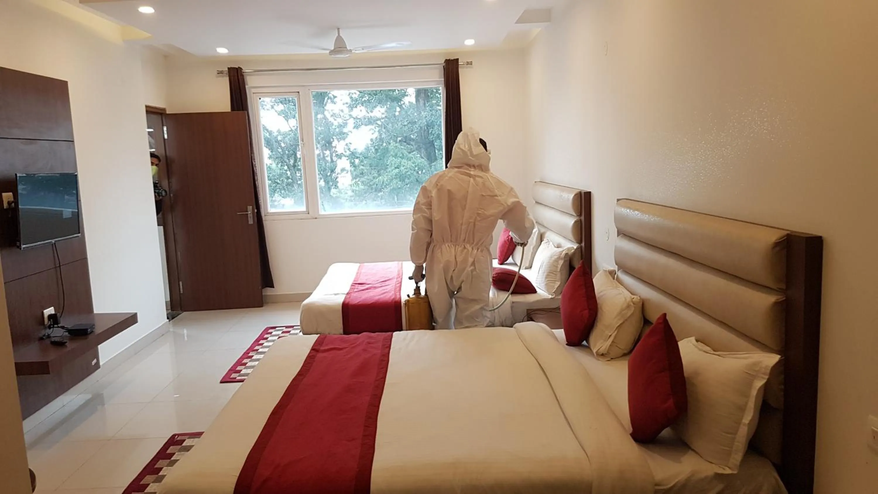 Staff in Hotel Aakash Residency