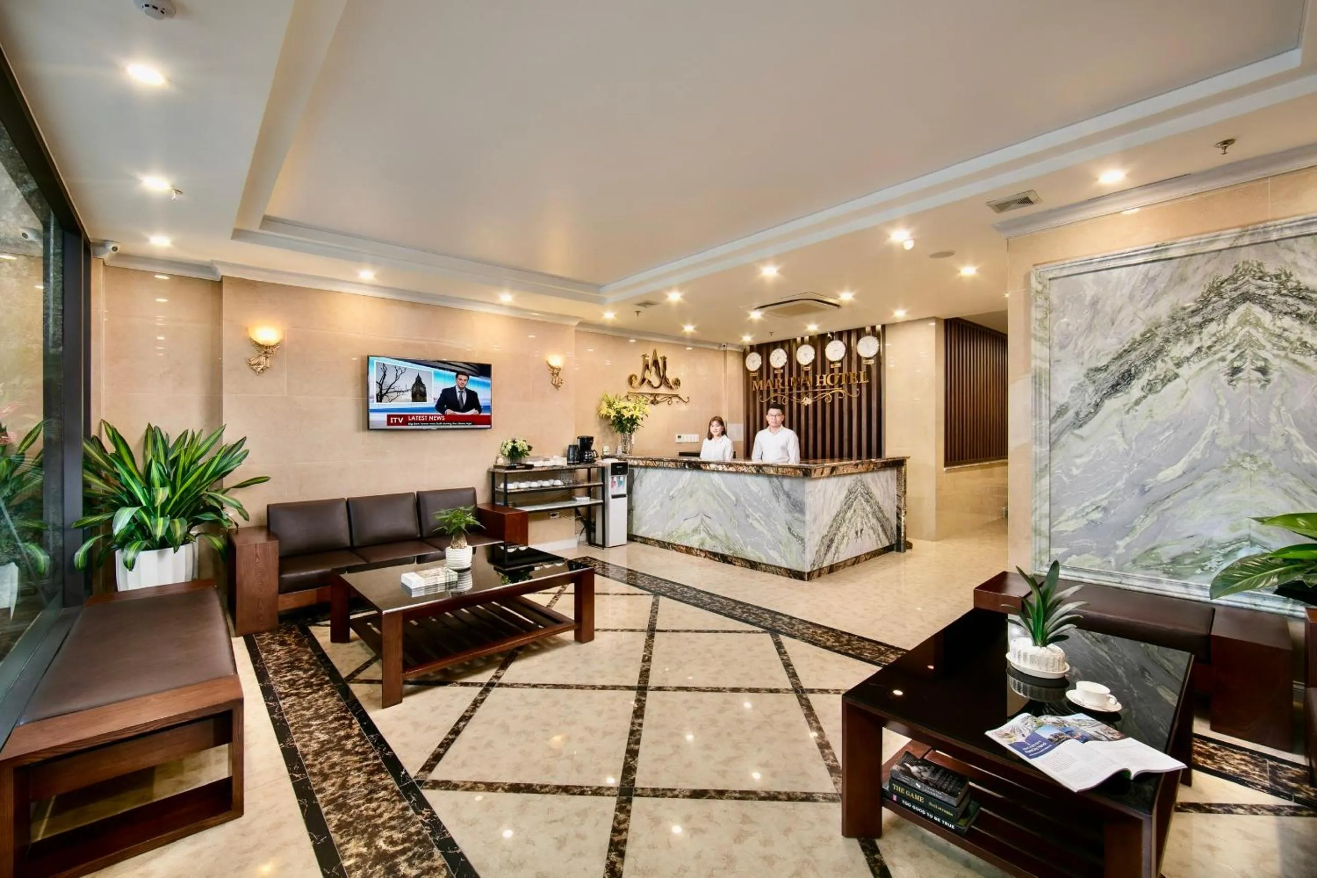 Lobby or reception in Marina Hotel Ha Noi