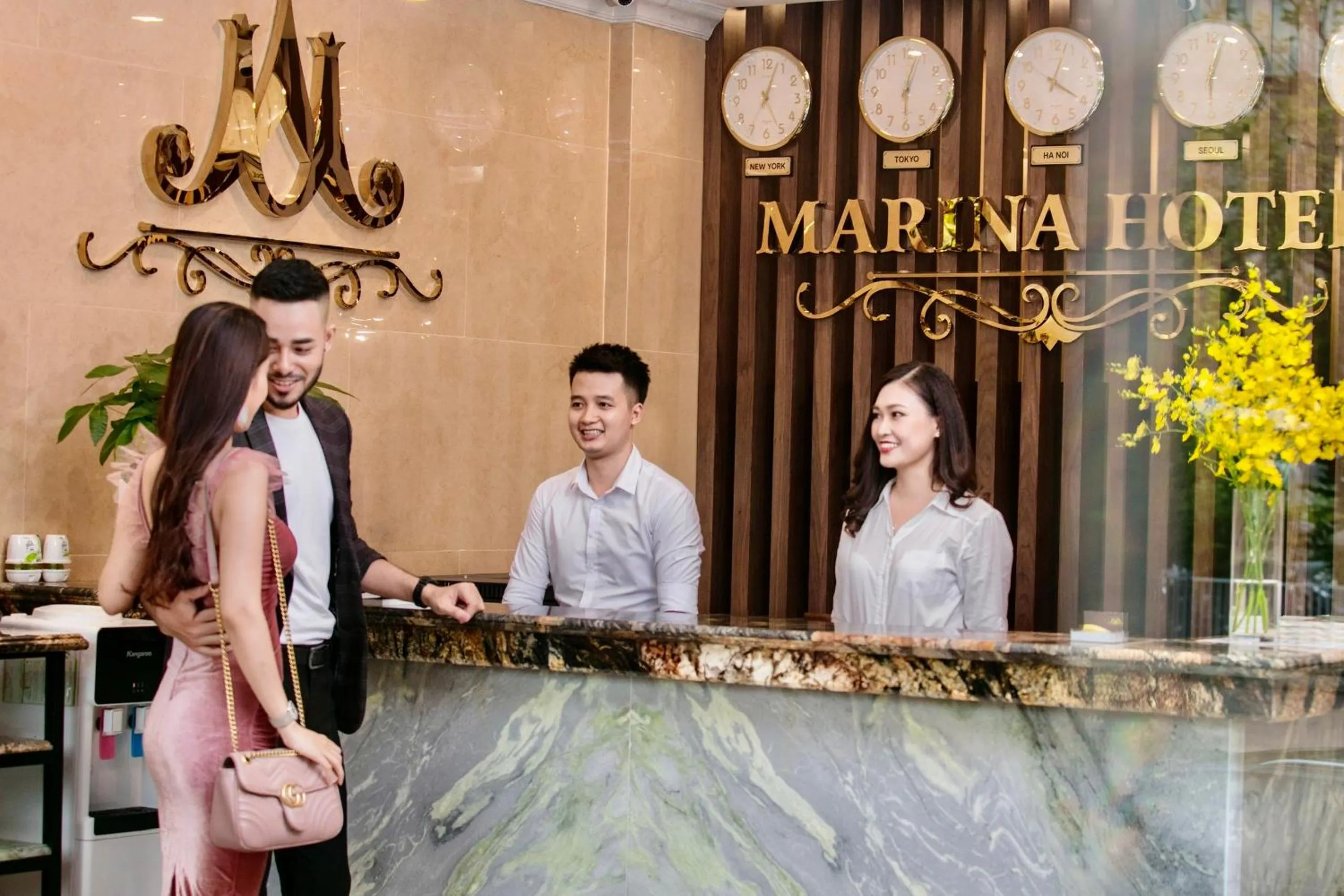 Lobby or reception in Marina Hotel Ha Noi