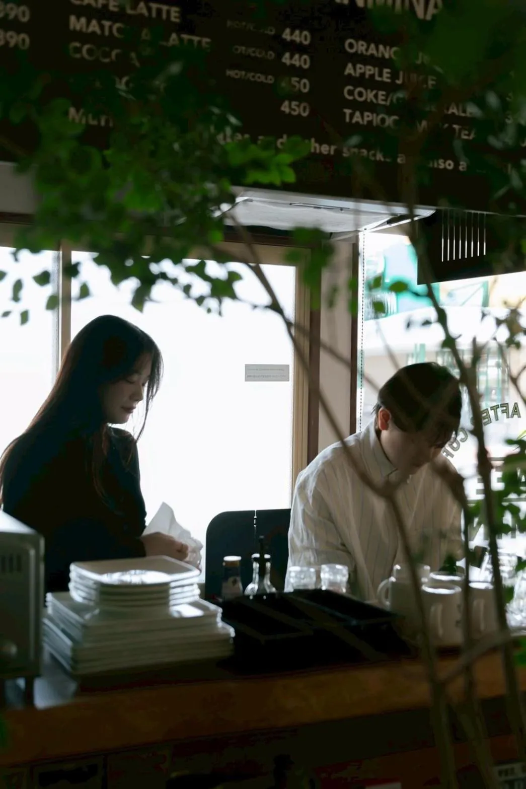 Kitchen or kitchenette in cafe&stay CASTANA