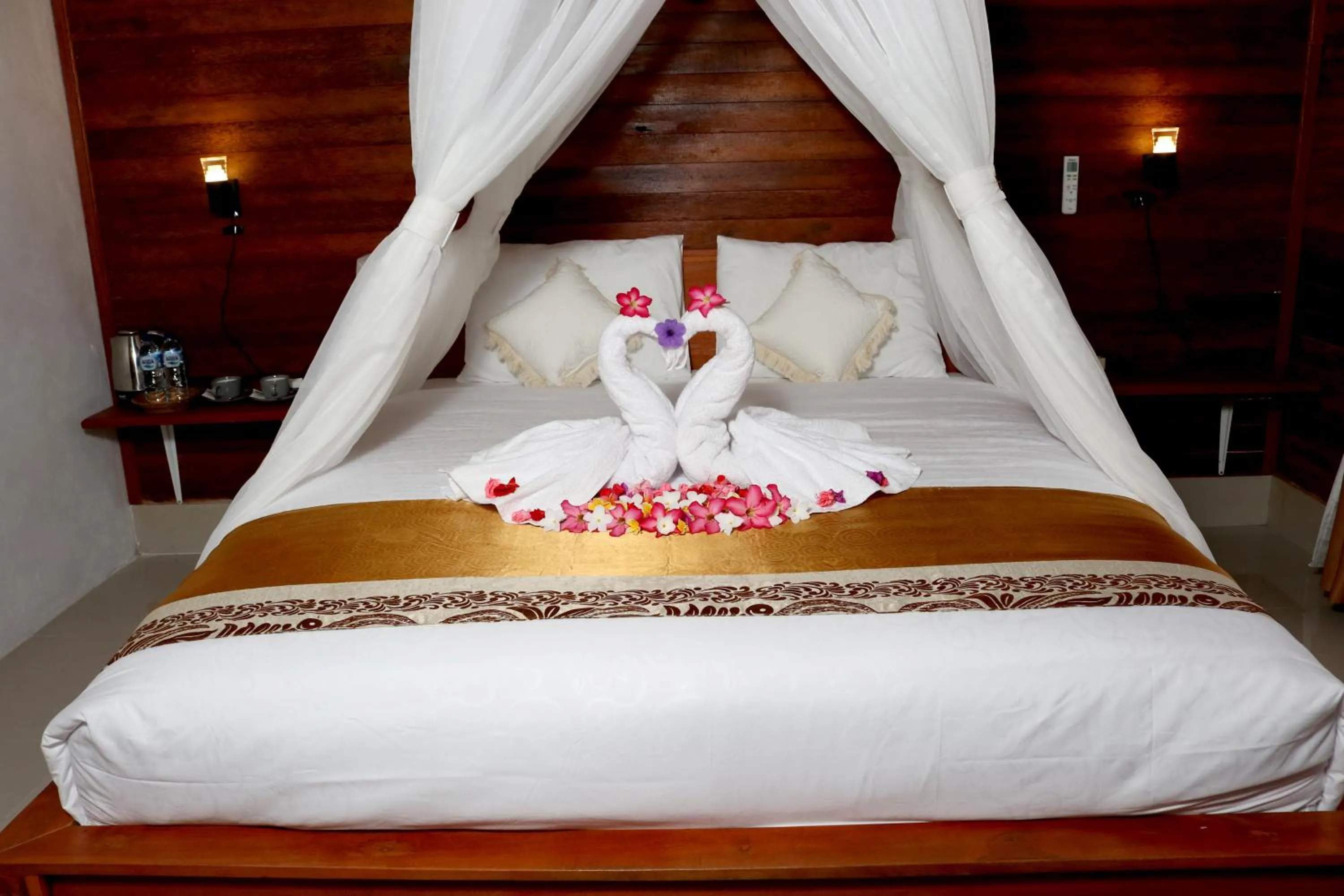 Bed in Dangin Kubu Resort & Restaurant