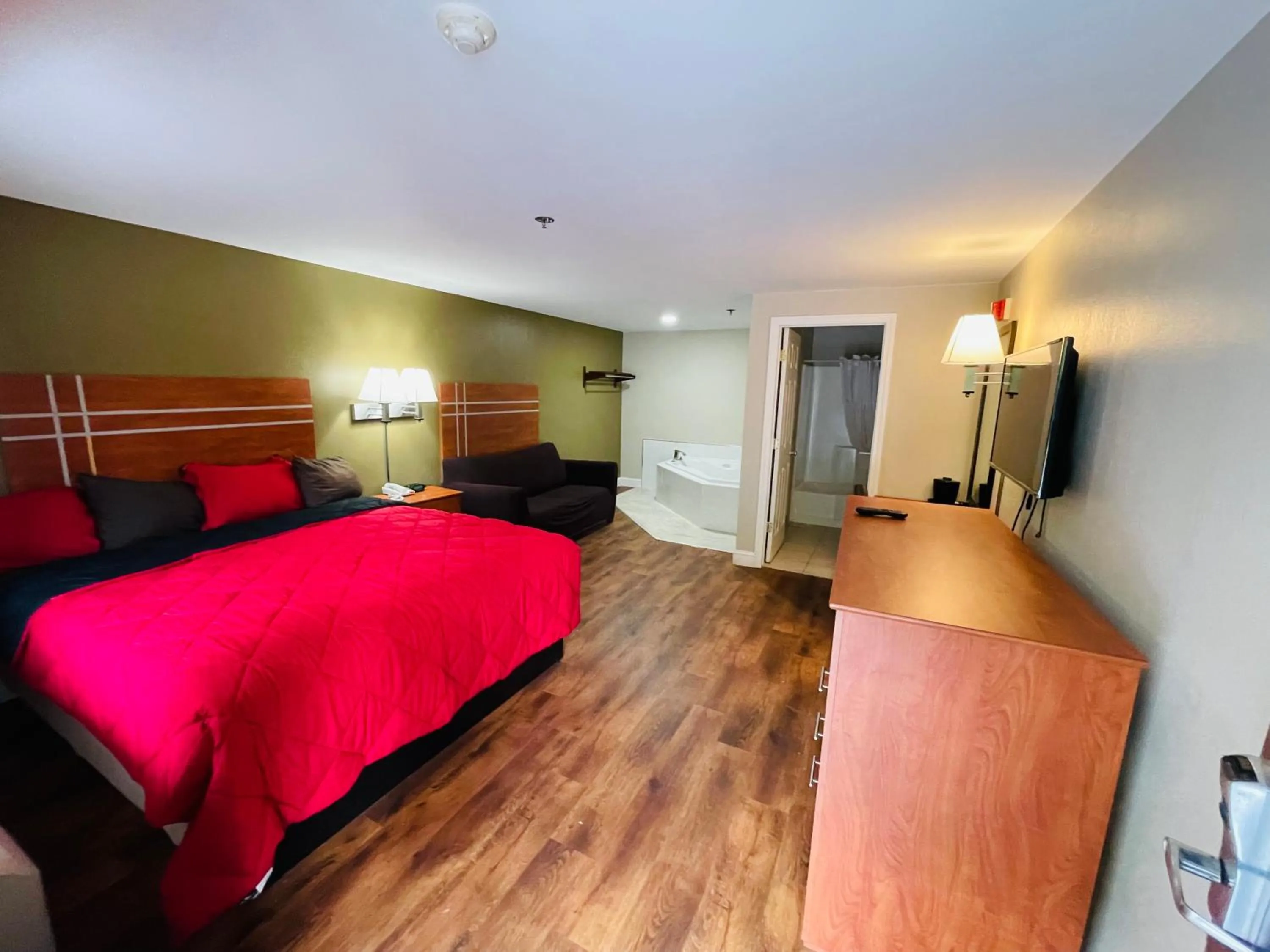 Bed in Rodeway Inn Swansea - Somerset