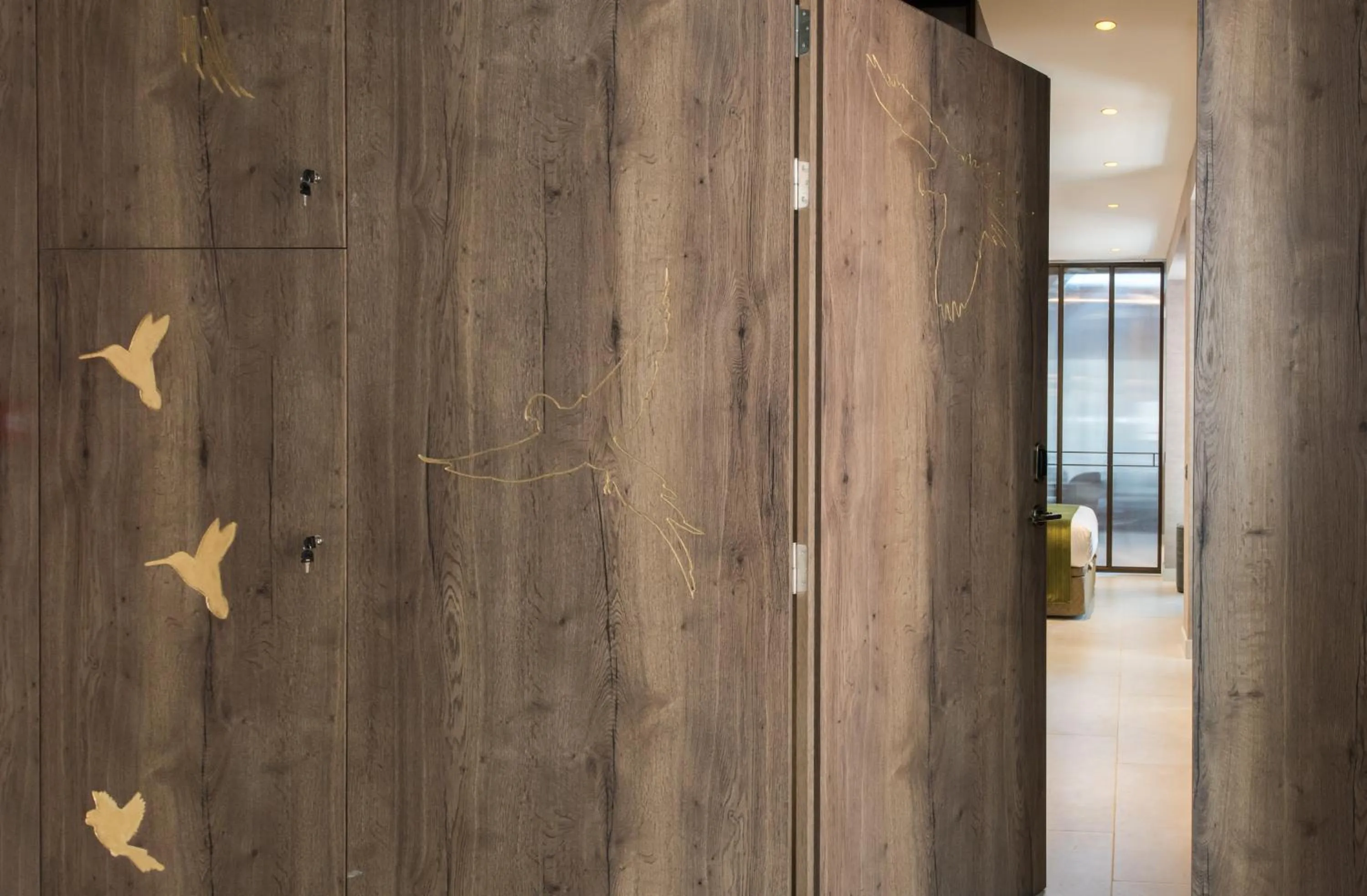 Decorative detail in The Garden Suites