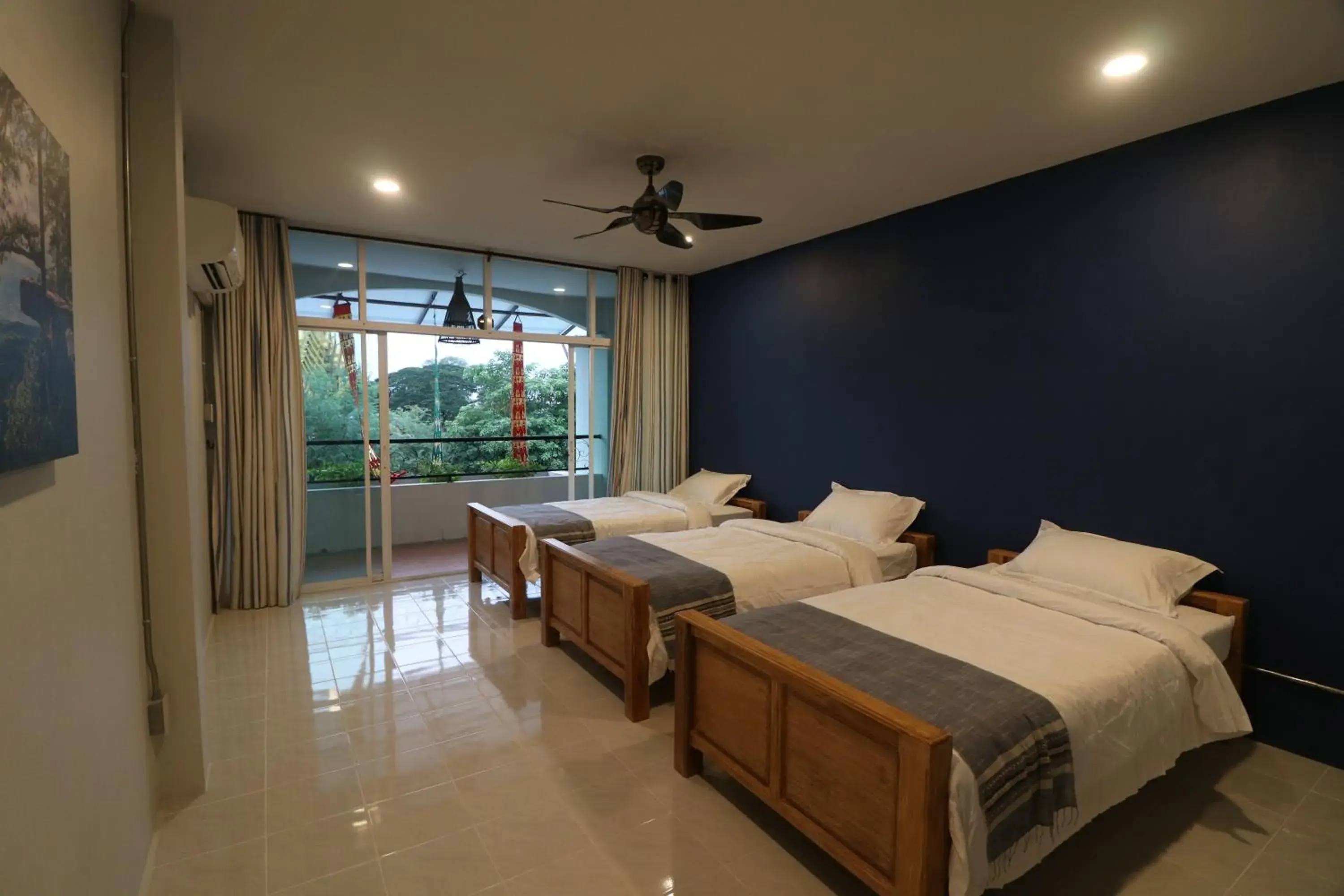 Triple Room with Shared Bathroom - single occupancy in Little Jasmine by the River Triple Room with Shared Bathroom - single occupancy in Little Jasmine by the River