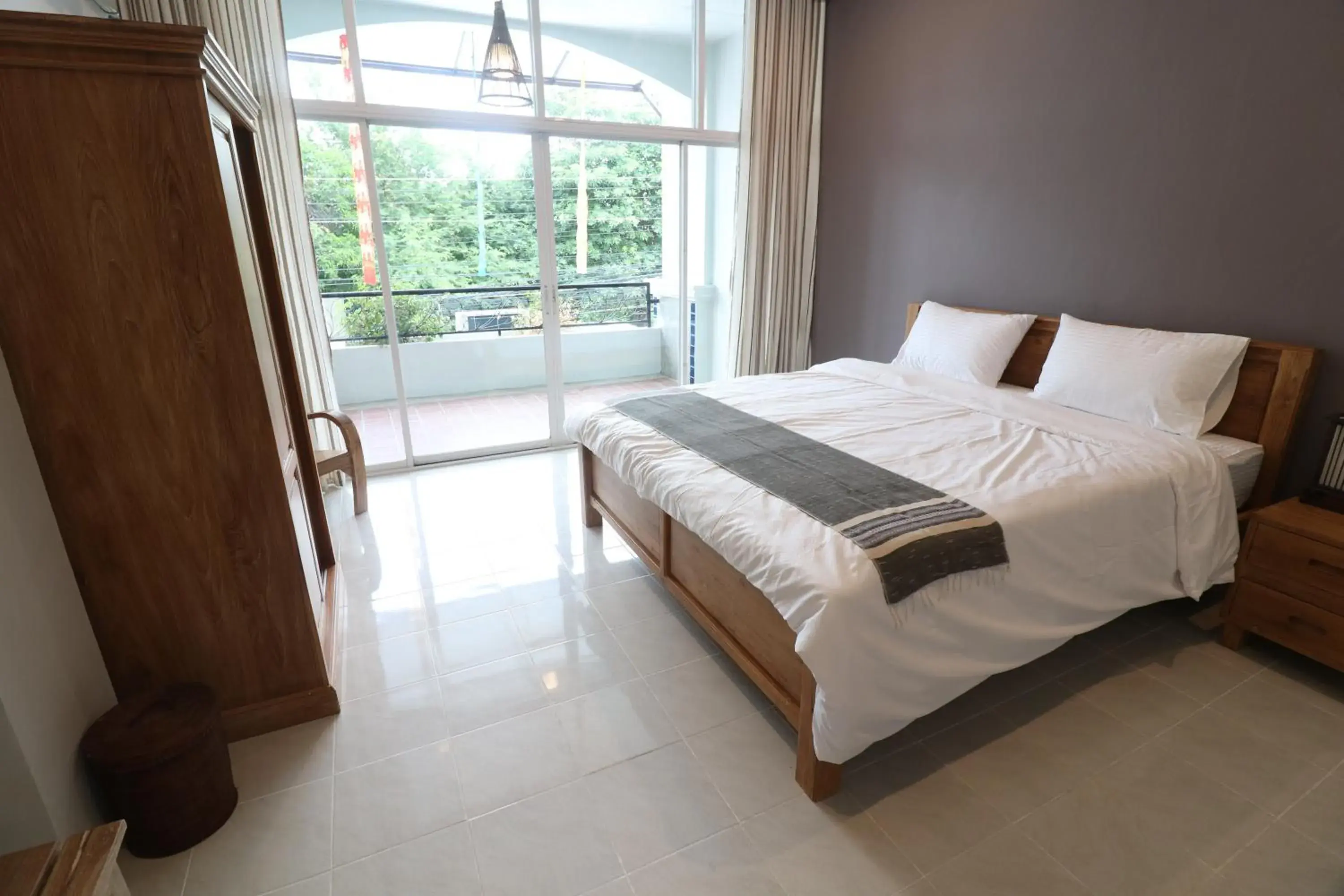 Deluxe Double Room with Balcony in Little Jasmine by the River Deluxe Double Room with Balcony in Little Jasmine by the River