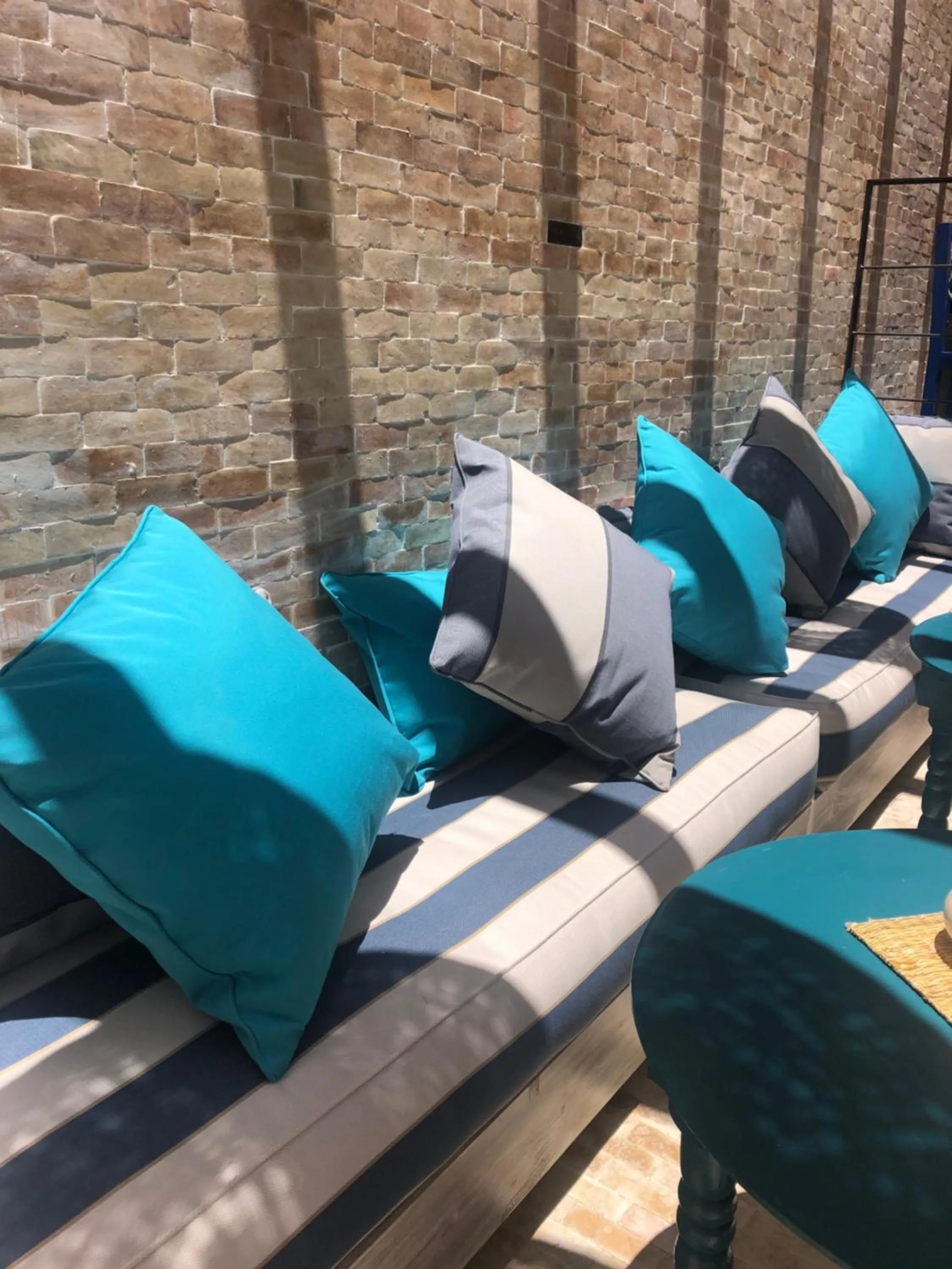 Patio in Mama Souiri Hotel