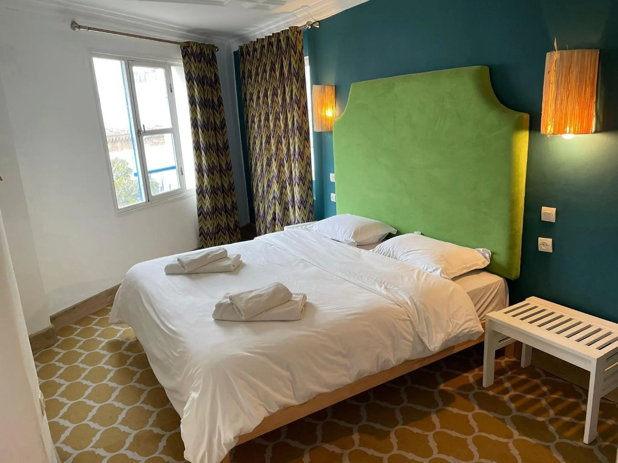 Bedroom, Bed in Mama Souiri Hotel