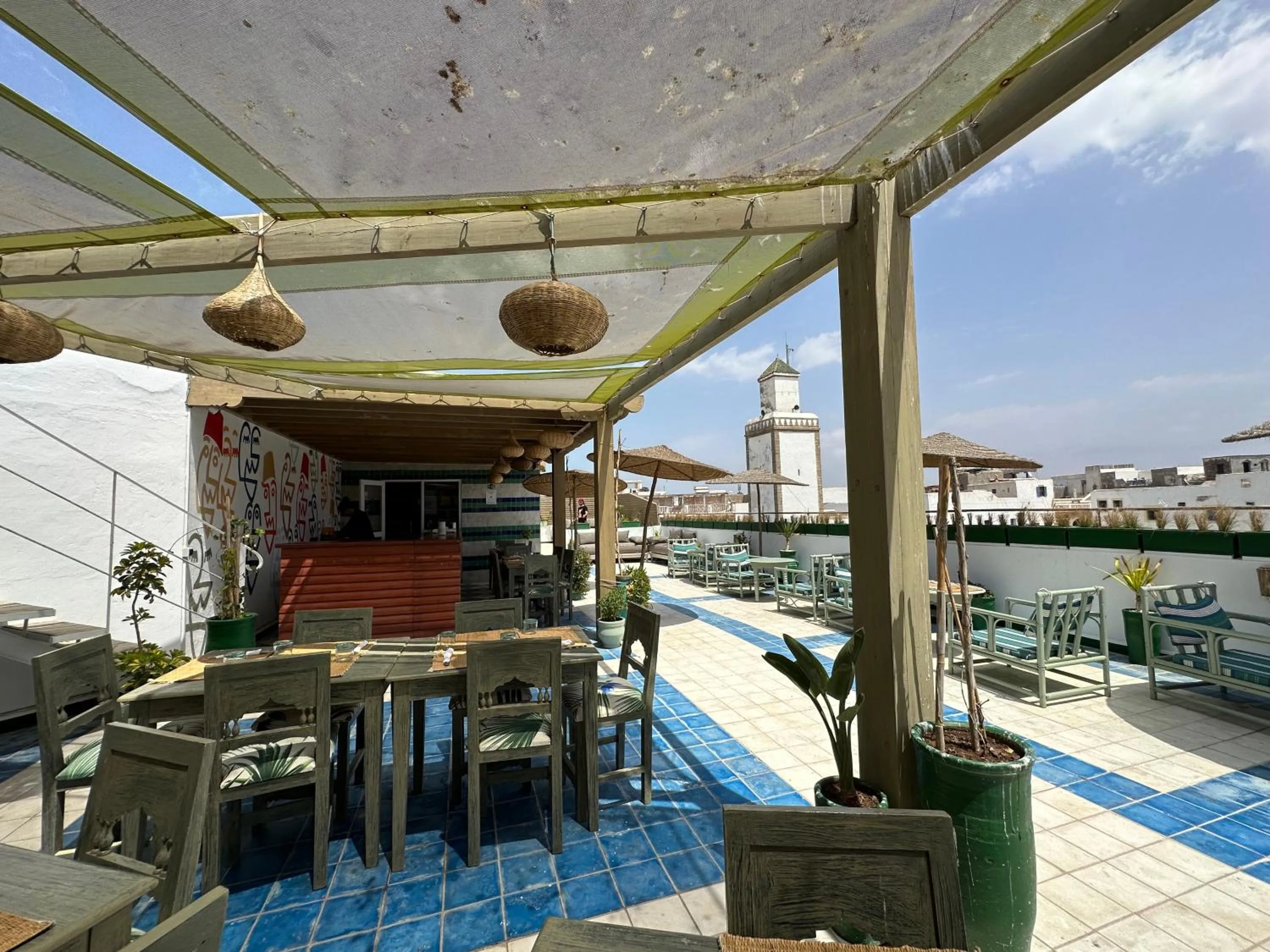 Balcony/Terrace in Mama Souiri Hotel