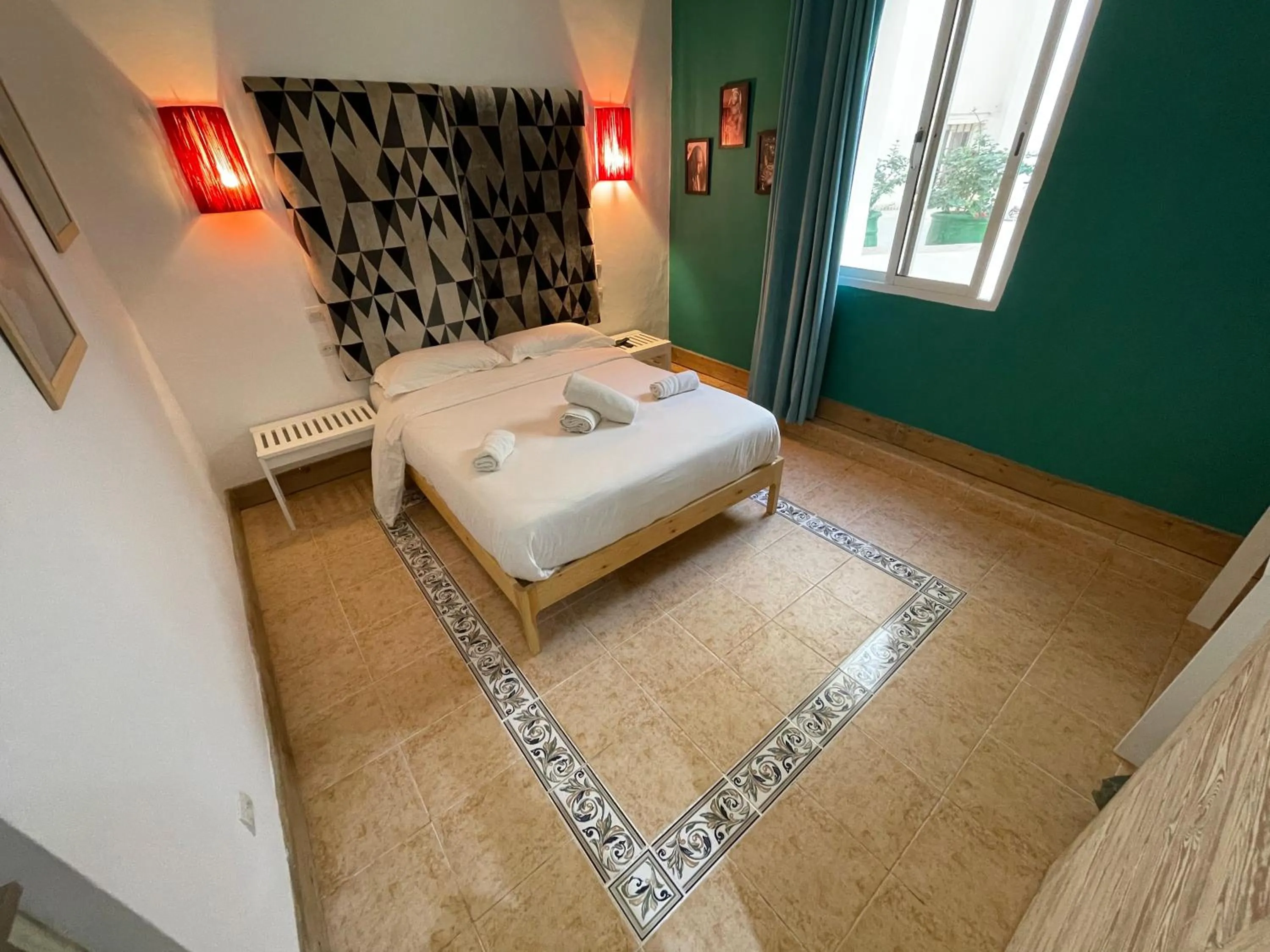 Photo of the whole room, Bed in Mama Souiri Hotel