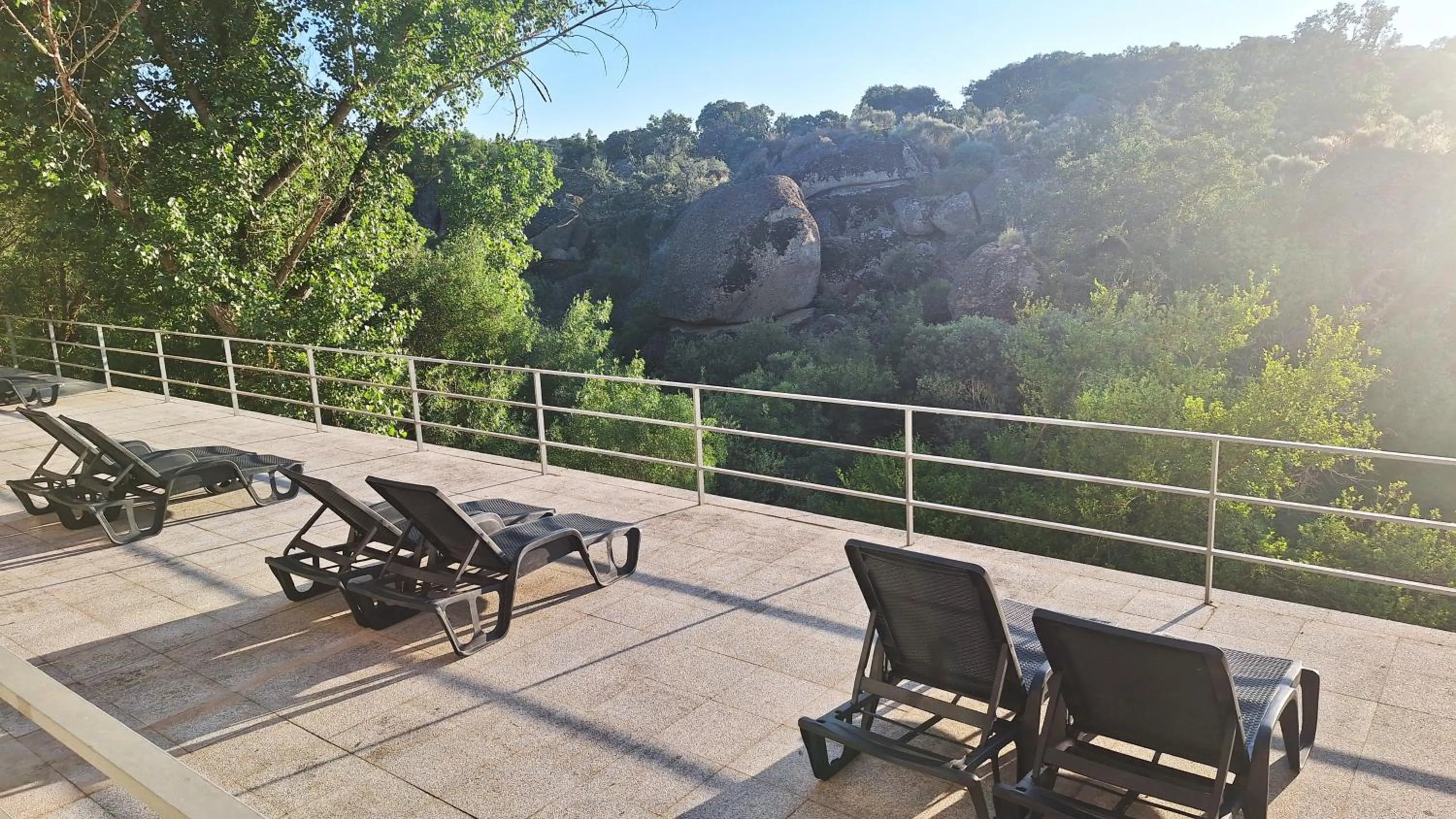 Solarium in Hotel Balneario de Retortillo