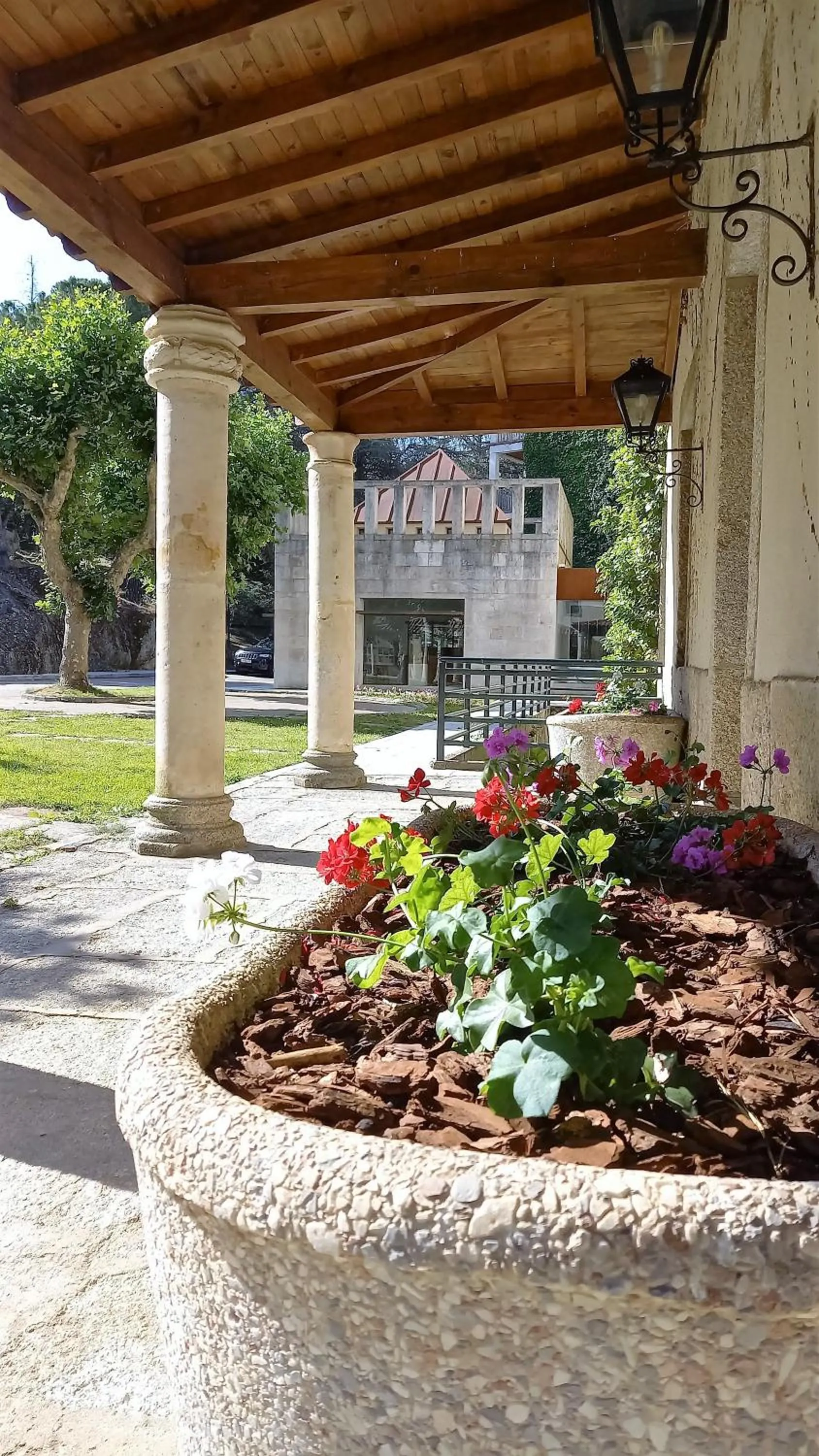Garden in Hotel Balneario de Retortillo