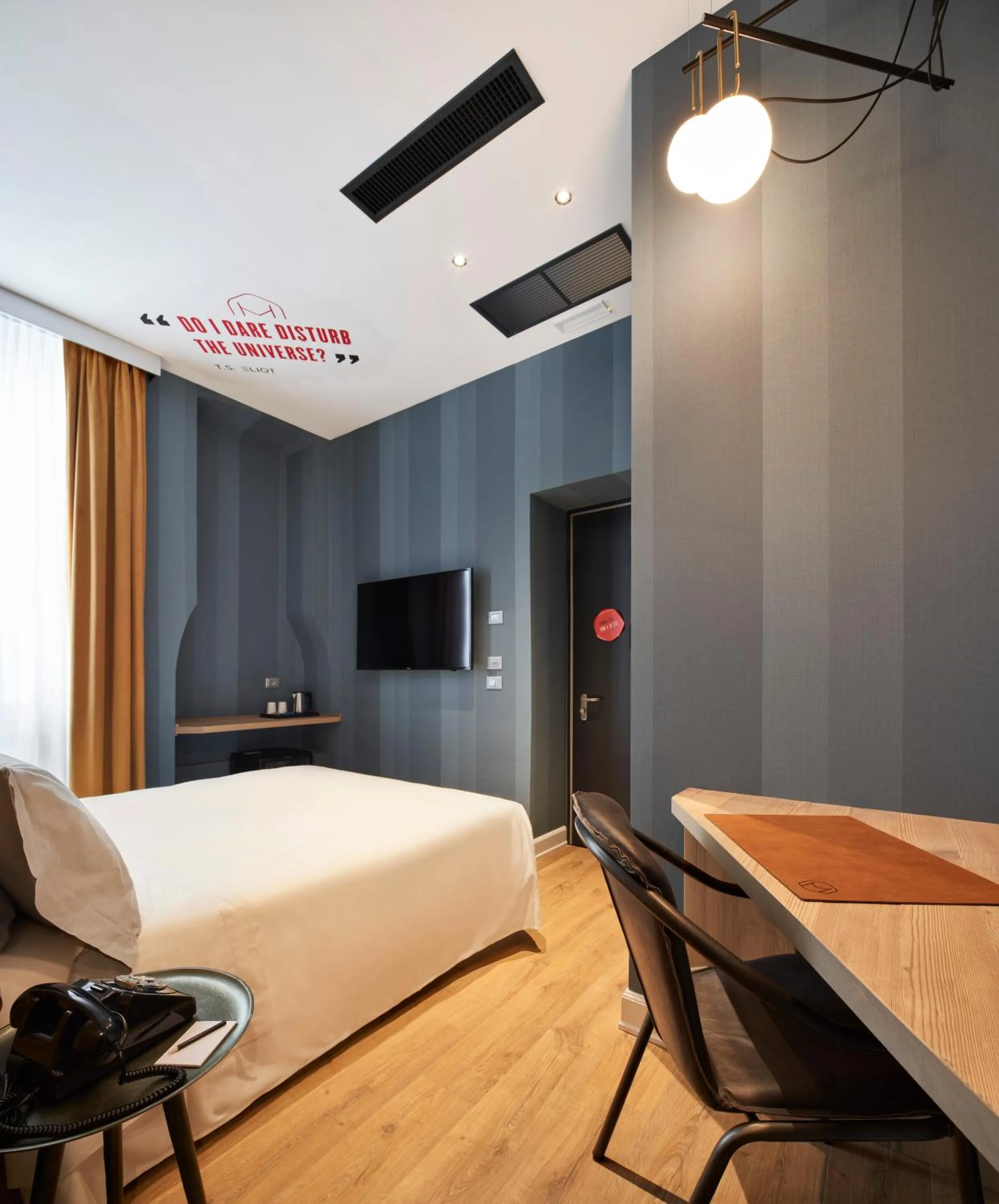 Bed in The Modernist Hotel