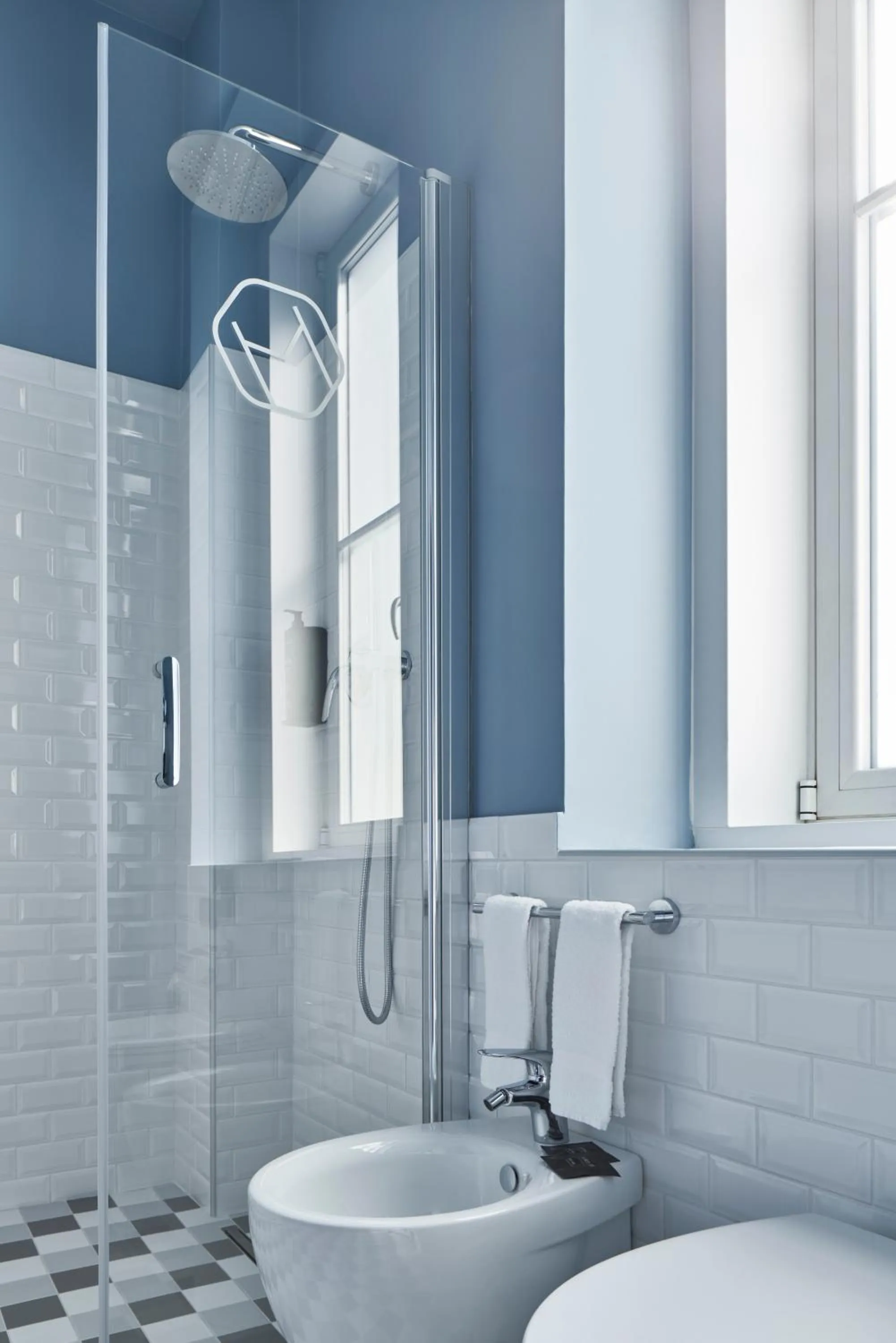 Shower in The Modernist Hotel