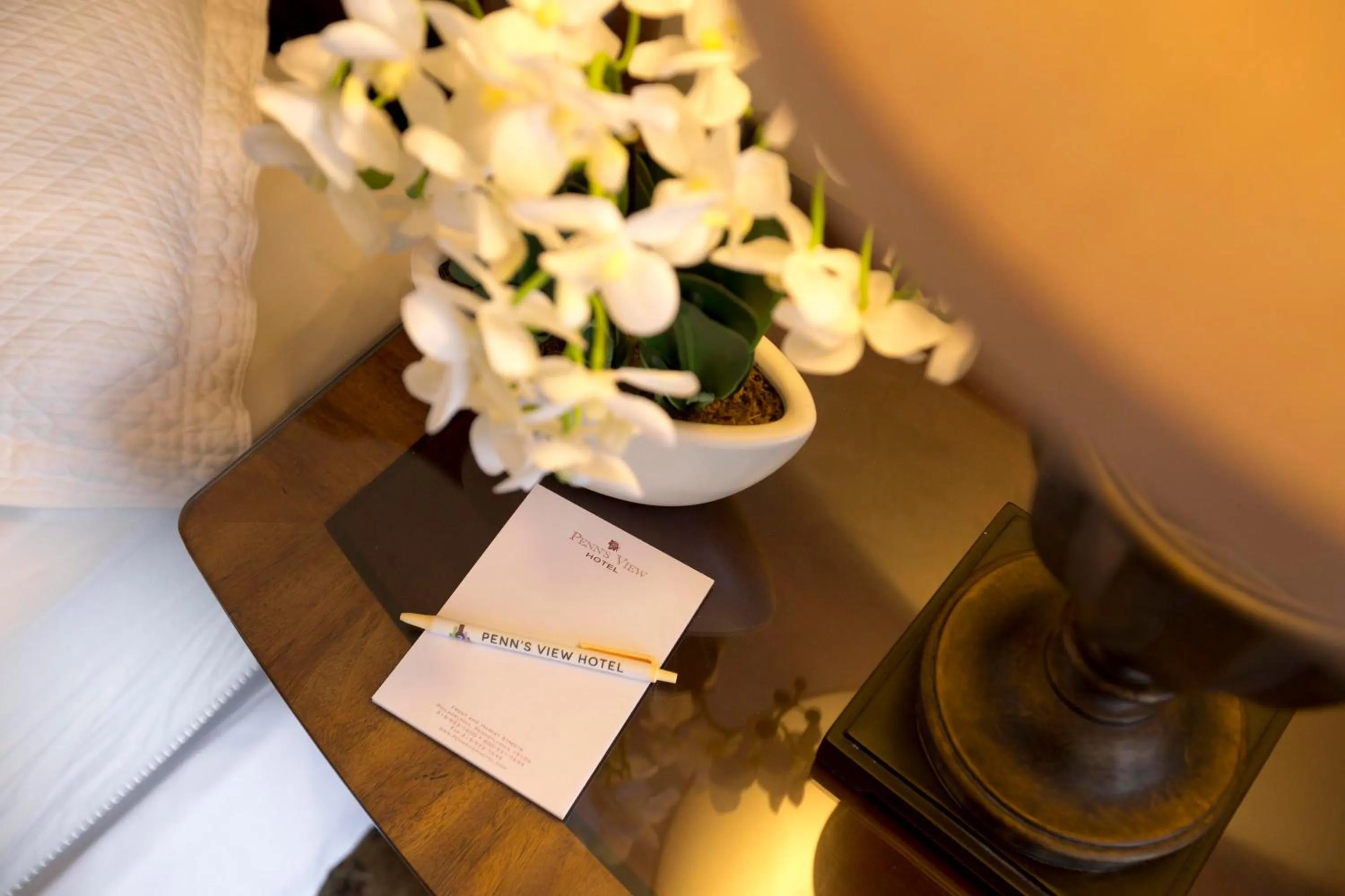 Decorative detail in Penn's View Hotel Philadelphia