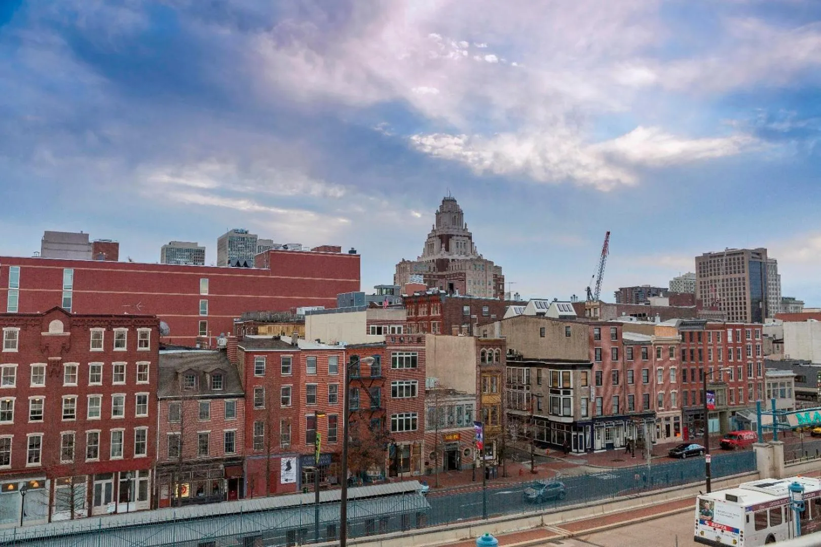 City view in Penn's View Hotel Philadelphia