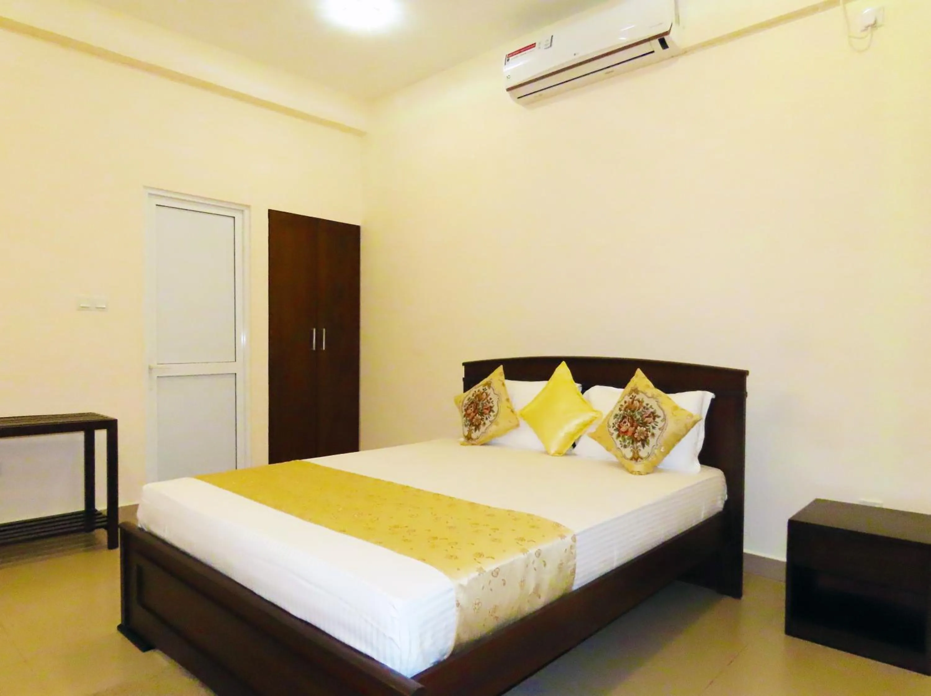 Bed in VIVAS Residencies Luxury Apartments