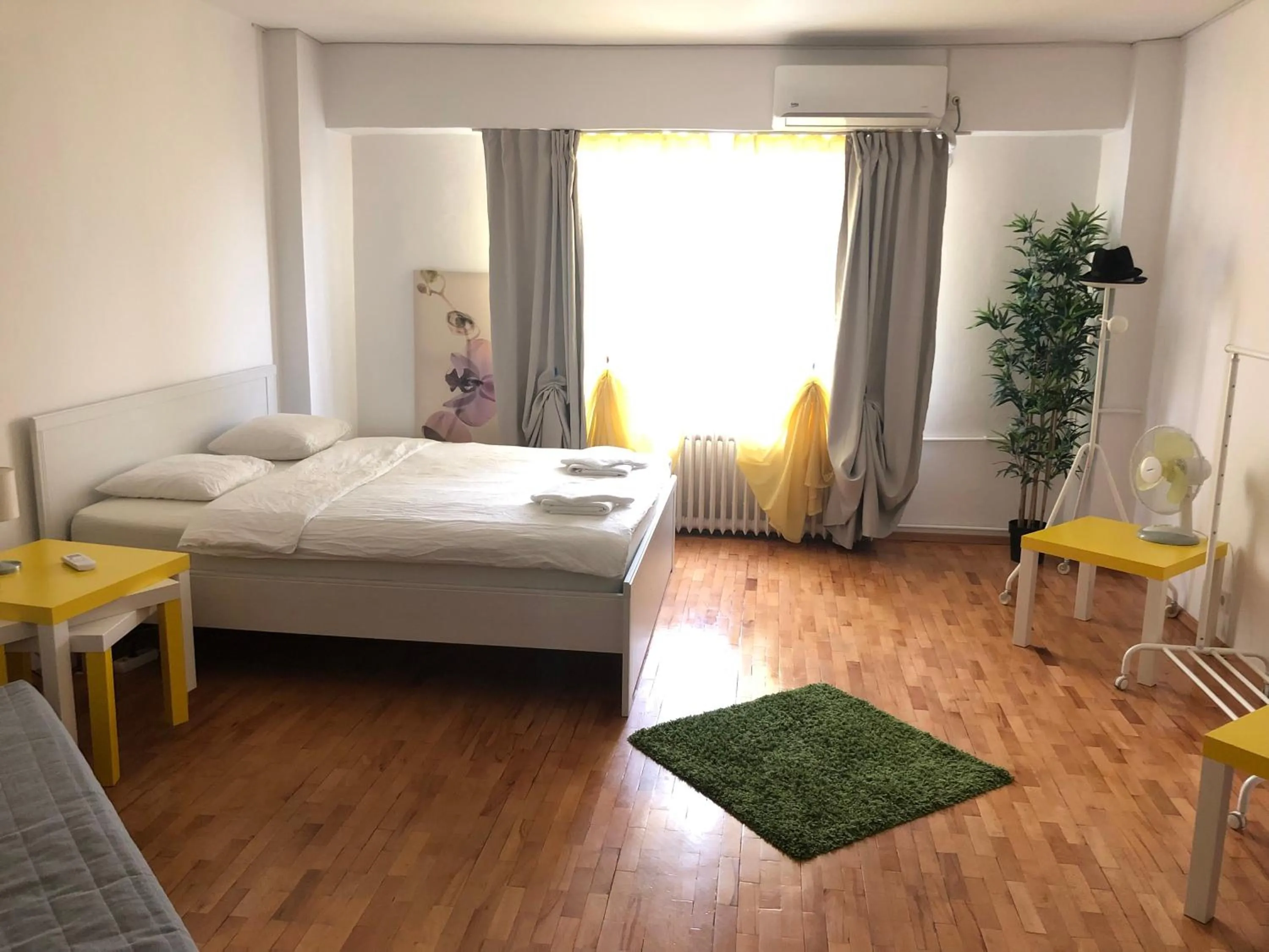 Bed in HATS by green apartments