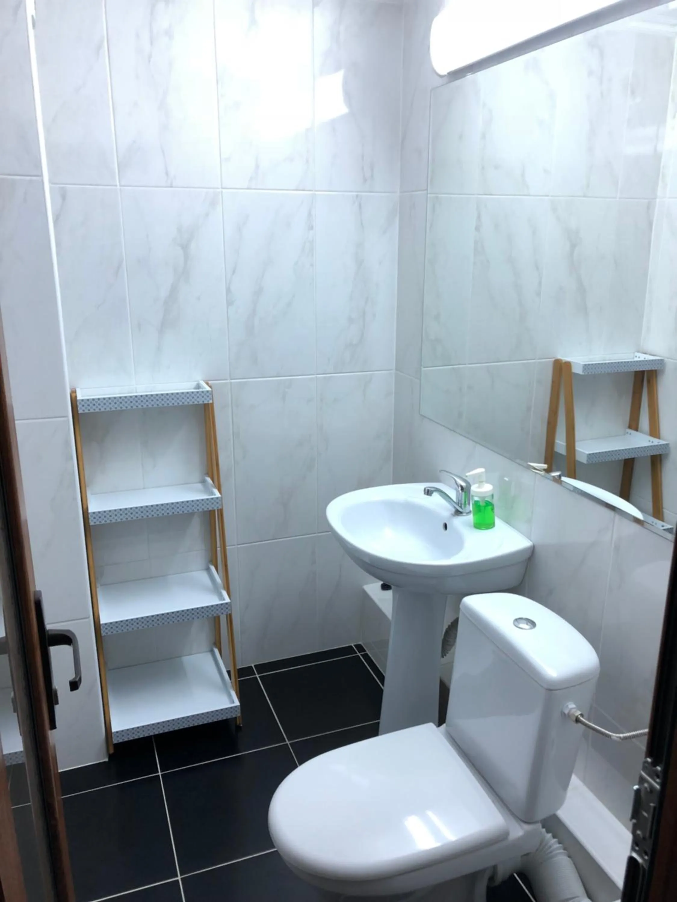 Toilet in HATS by green apartments