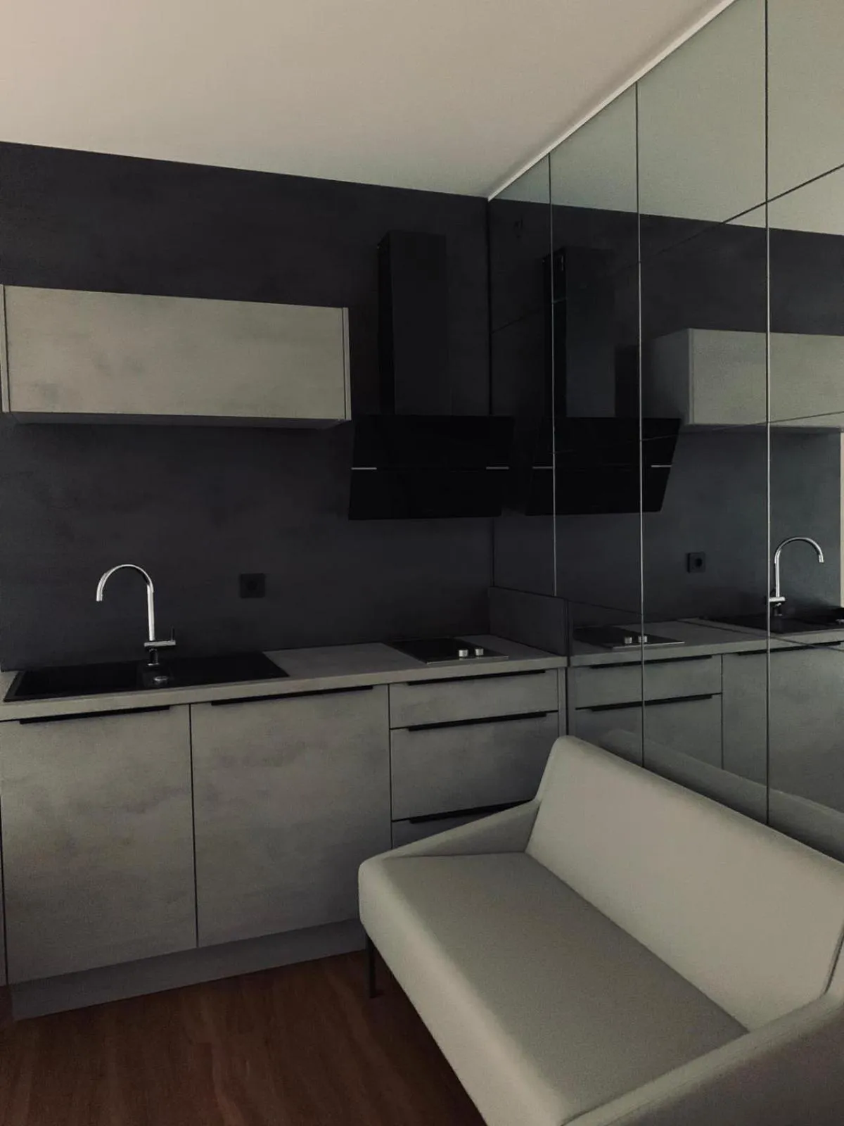 Kitchen or kitchenette in Intergroup Business & Design Hotel Ingolstadt